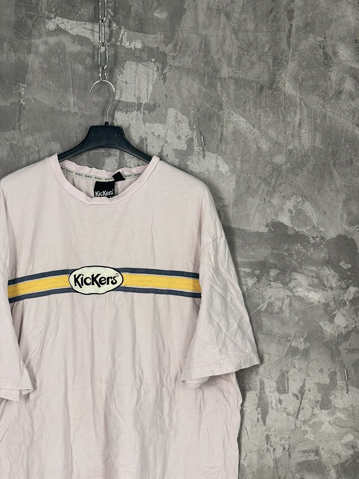 Kickers × Vintage Vintage Kickers Embroidered Logo 90s Style Hype T shirt Size US XL / EU 56 / 4 - 4 Thumbnail