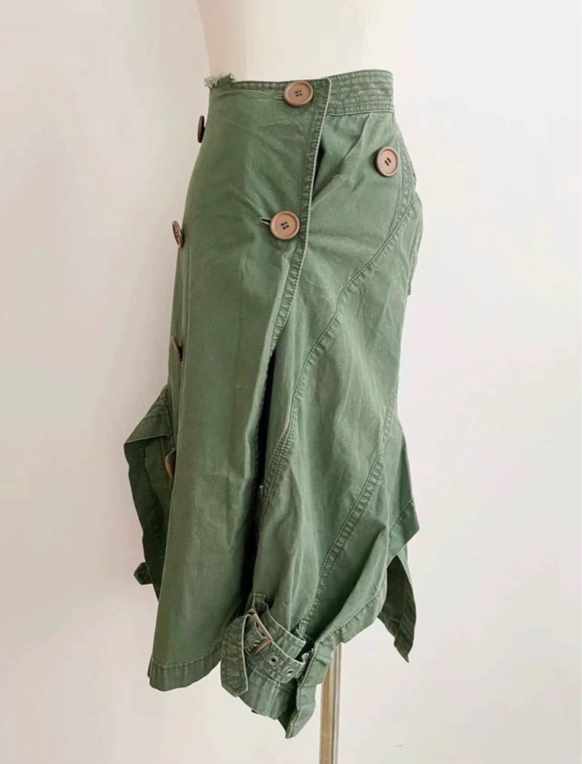 Junya Watanabe Junya Watanabe CDG 06FW Denim Skirt Size 26" / US 2 / IT 38 - 1 Thumbnail