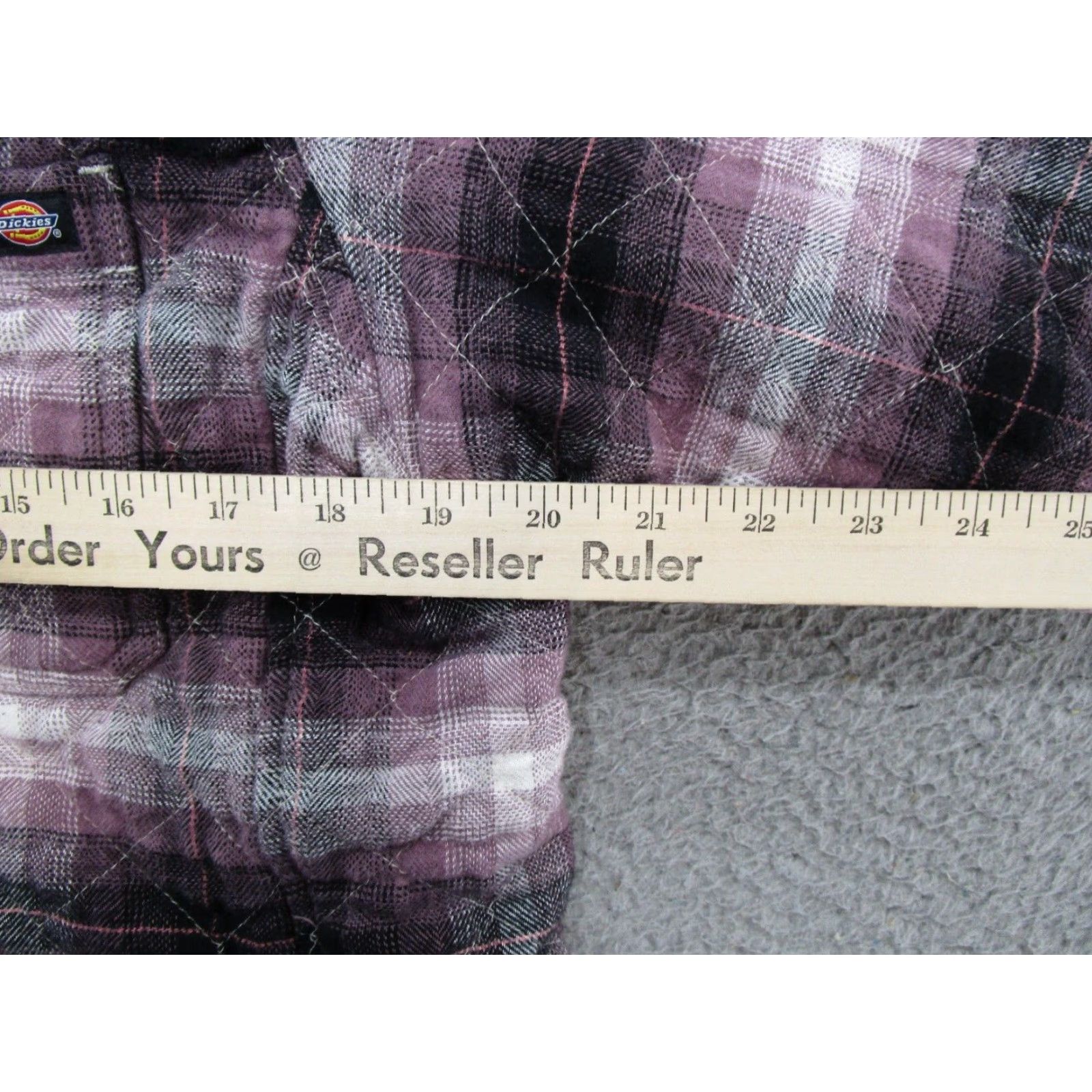 Dickies Dickies Shirt Women Hooded Flannel Plaid Shacket Snap Size L Quilted Multicolor Cotton Jacket Size L / US 10 / IT 46 - 5 Thumbnail