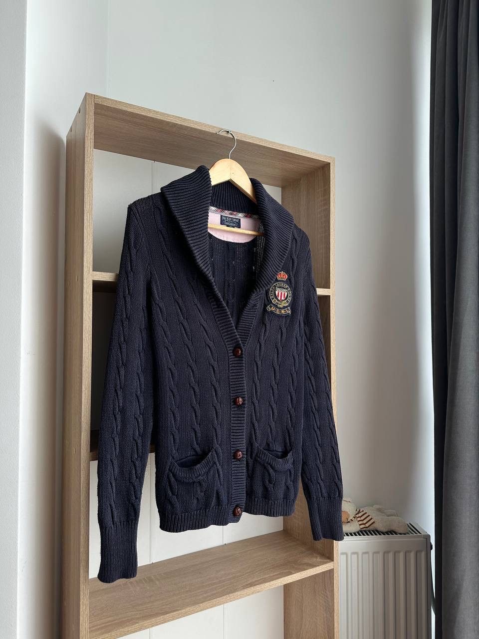 Polo Ralph Lauren × Vintage Vintage Polo Ralph Lauren Cardigan Knit Blue PRL Sweater Size US XL / EU 56 / 4 - 15 Thumbnail