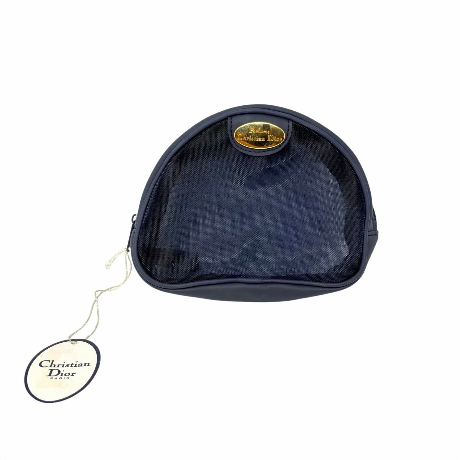 Dior Christian Dior Mesh Zipper Pouch Size ONE SIZE - 1 Thumbnail