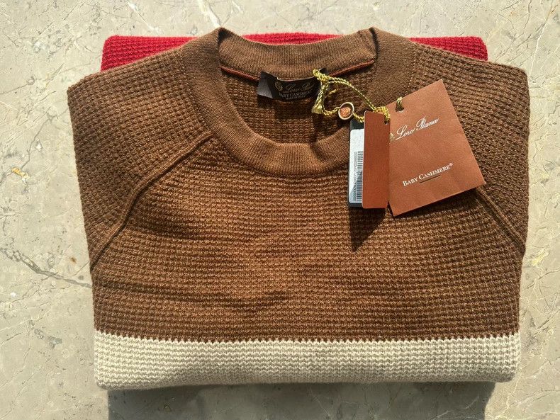 LORO PIANA Goat wool sweater