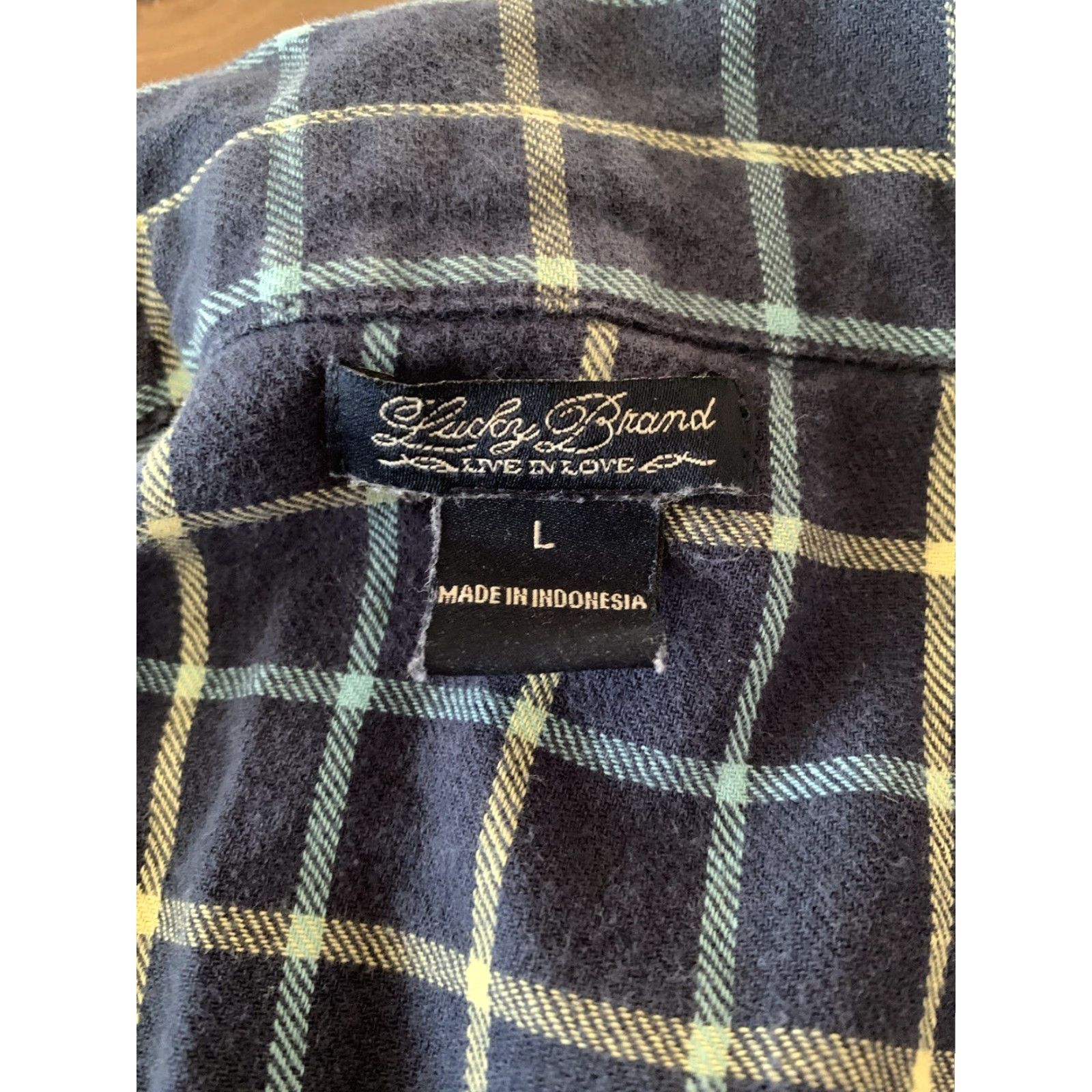 Lucky Brand Lucky Brand Shirt Men’s L Windowpane Plaid Pearl Snap Western Long Sleeve Multicolor Cotton Flannel Button-Up Cowboy Outdoor 70s? Size US L / EU 52-54 / 3 - 3 Thumbnail