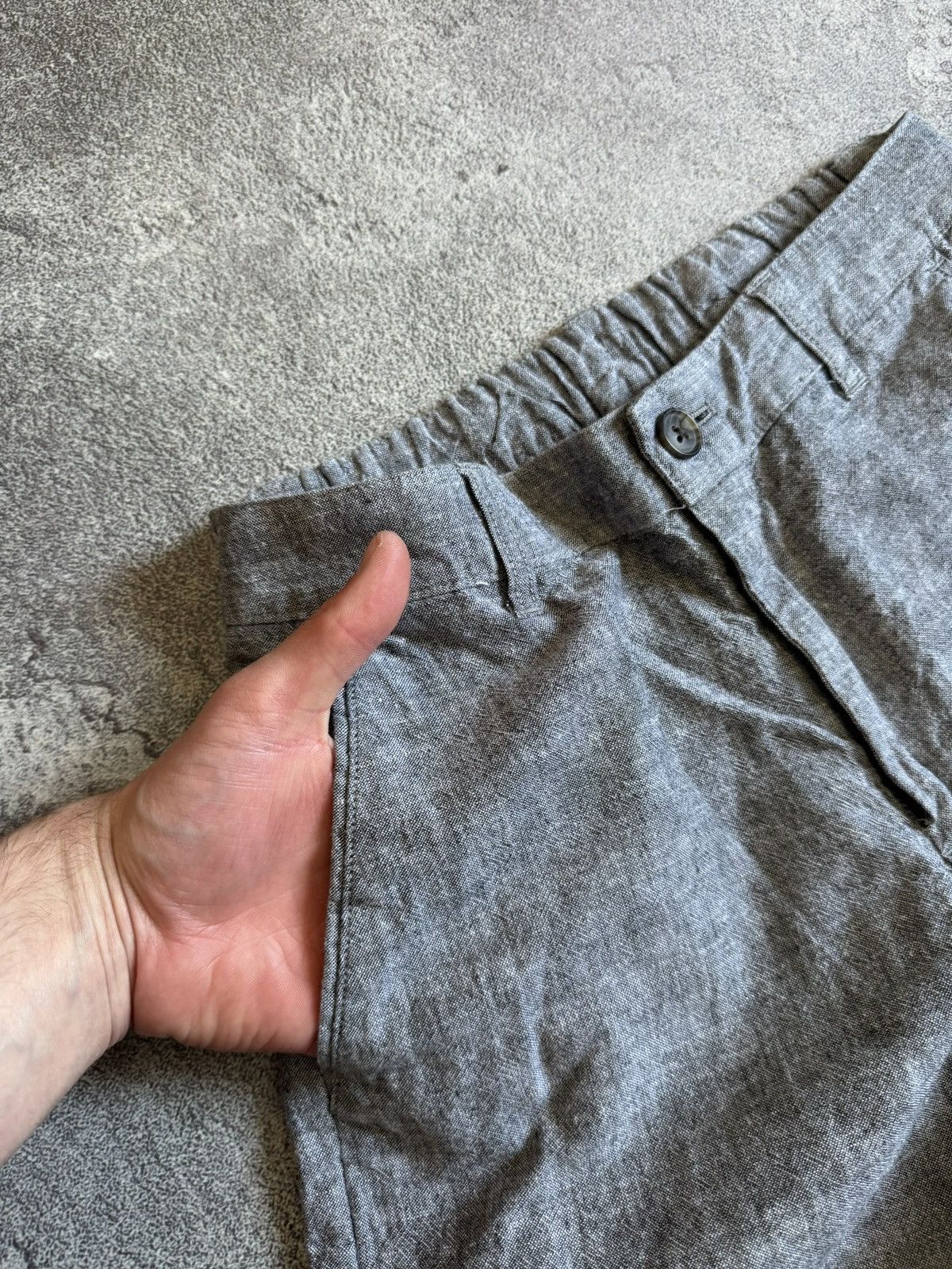 Uniqlo Uniqlo XS Linen pants trousers casual chinos Size 24" / US 00 / IT 34 - 7 Thumbnail