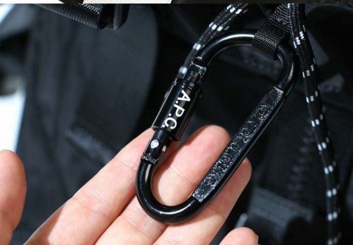 A.P.C. black A.P.C. backpack Sac A Dos Trek Size ONE SIZE - 7 Thumbnail