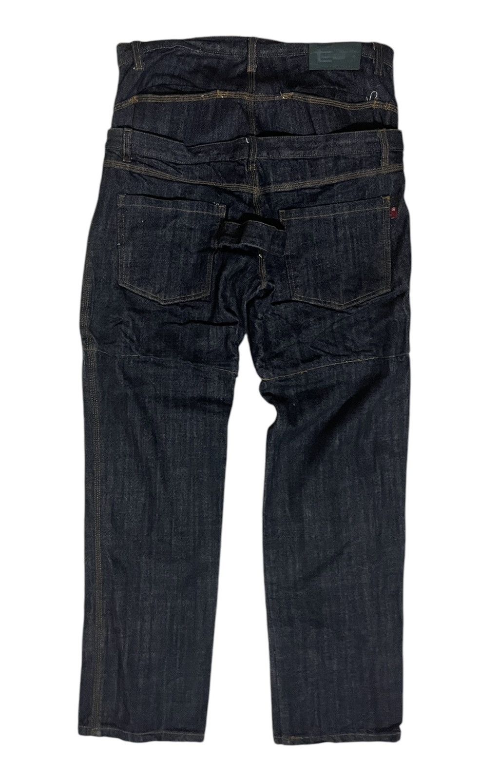 Edwin Rare❗️ Bushpants Edwin Jeans Double Waist Denim Size US 33 - 2 Thumbnail