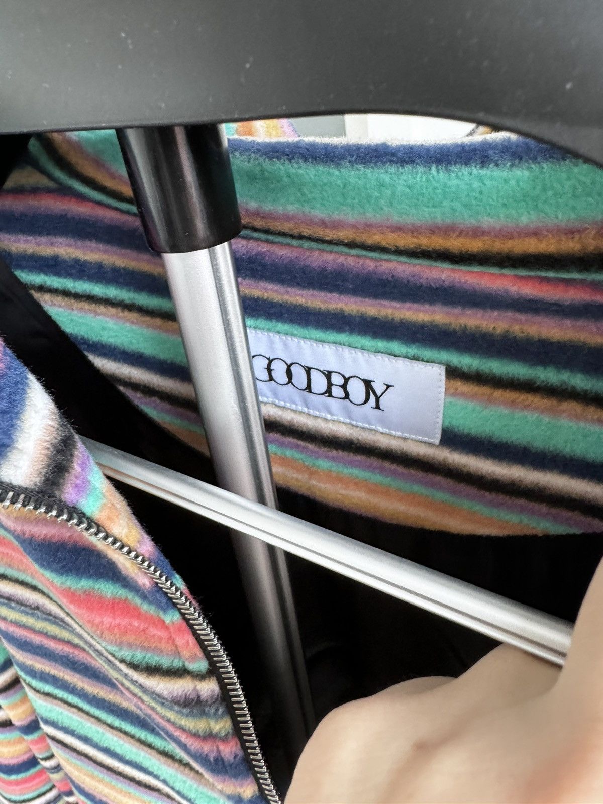 The Unbranded Brand Korean sweater “good boy” zip up Size US M / EU 48-50 / 2 - 5 Thumbnail