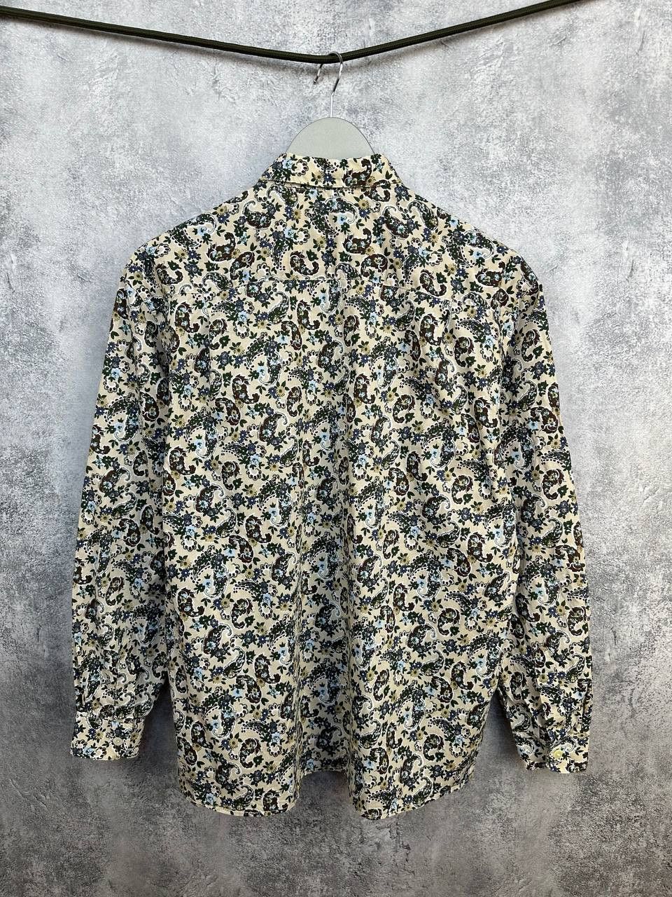 Burberry Burberrys of London France 90s Paisley Print Button Shirt Size US M / EU 48-50 / 2 - 2 Thumbnail