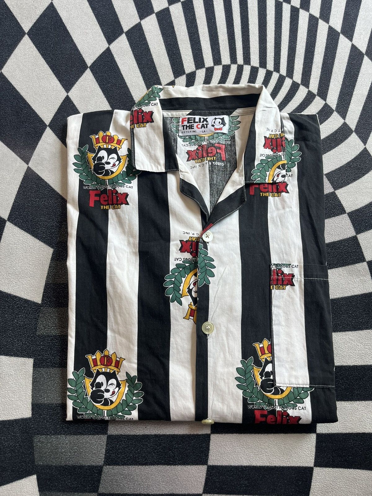 Felix Vintage FELIX THE CAT World Most Famous Cat 1997’s Pocket Size US L / EU 52-54 / 3 - 1 Thumbnail