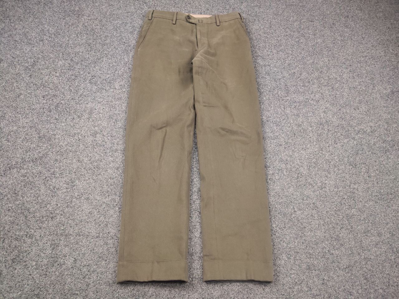 Loro Piana Loro Piana Italy design comfort trousers khaki chinos pants Size US 31 - 3 Thumbnail