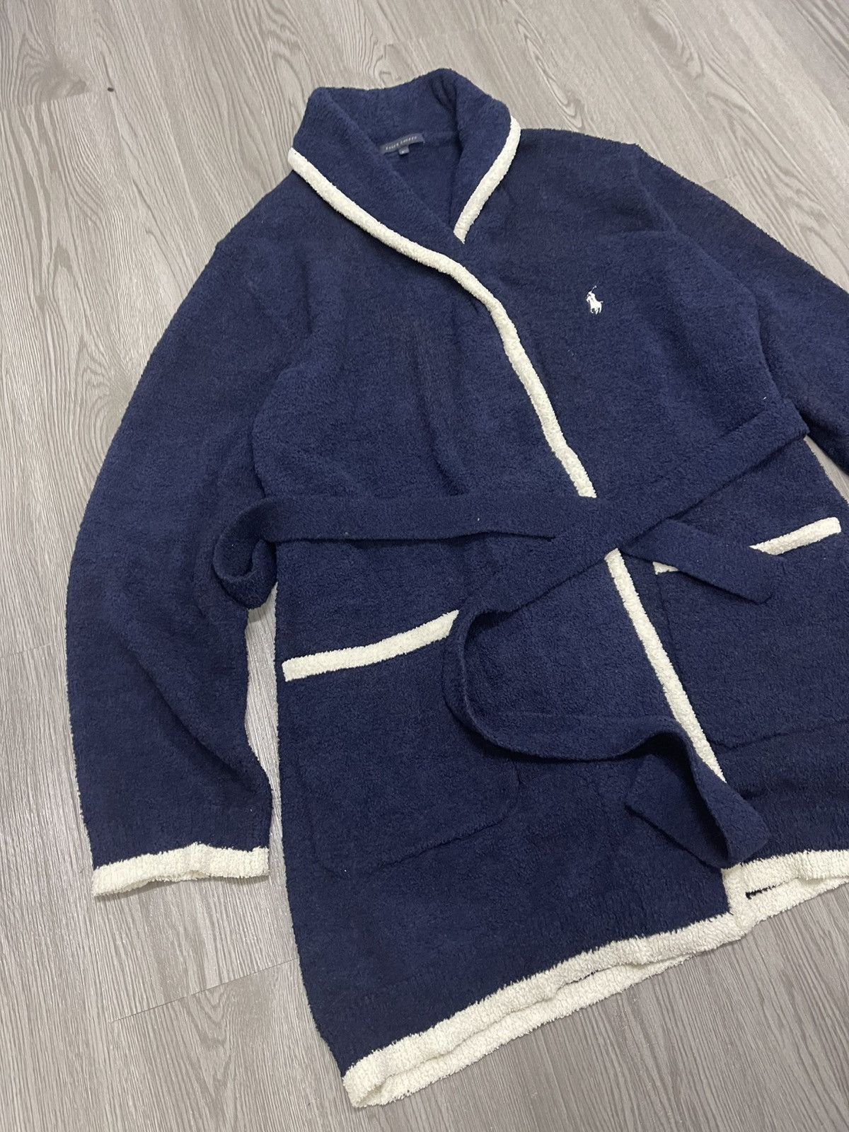 Ralph Lauren Ralph Lauren Cotton Terry Bath Robe Size US L / EU 52-54 / 3 - 3 Thumbnail