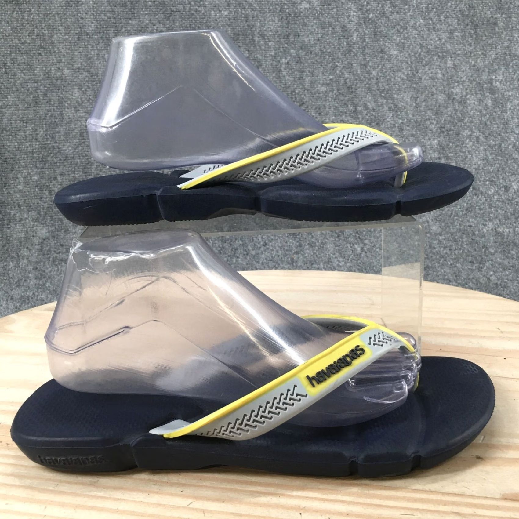 Vintage Havaianas Sandals Womens 41 Casual Flip Flop Flats Comfort Blue Slip On Low Top Mens Women? Size L / US 10 / IT 46 - 2 Thumbnail