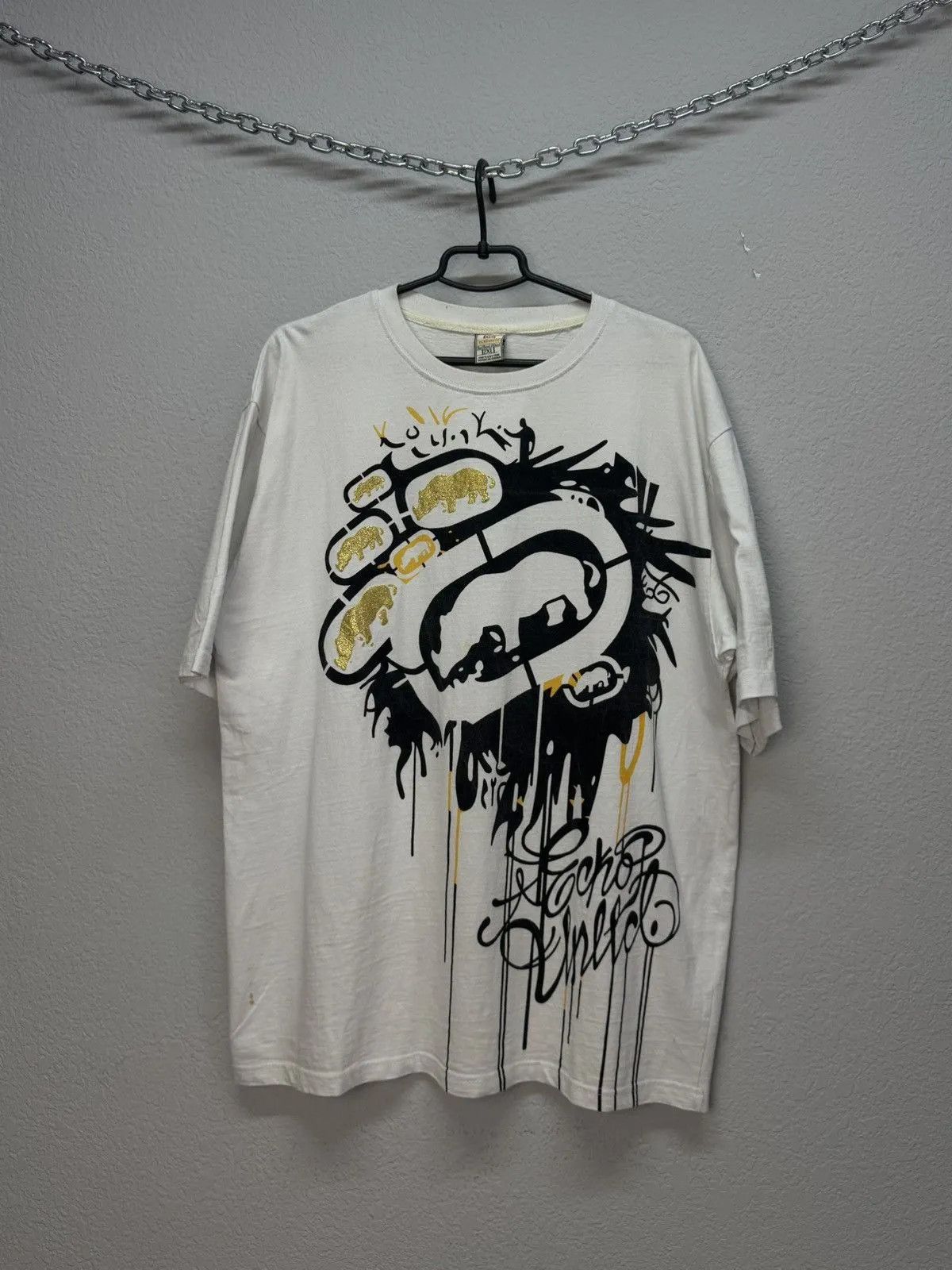 Ecko Unltd. Vintage Ecko T-shirt JNCO ED HARDY STYLE FADED STREETWEAR Size US XL / EU 56 / 4 - 1 Thumbnail