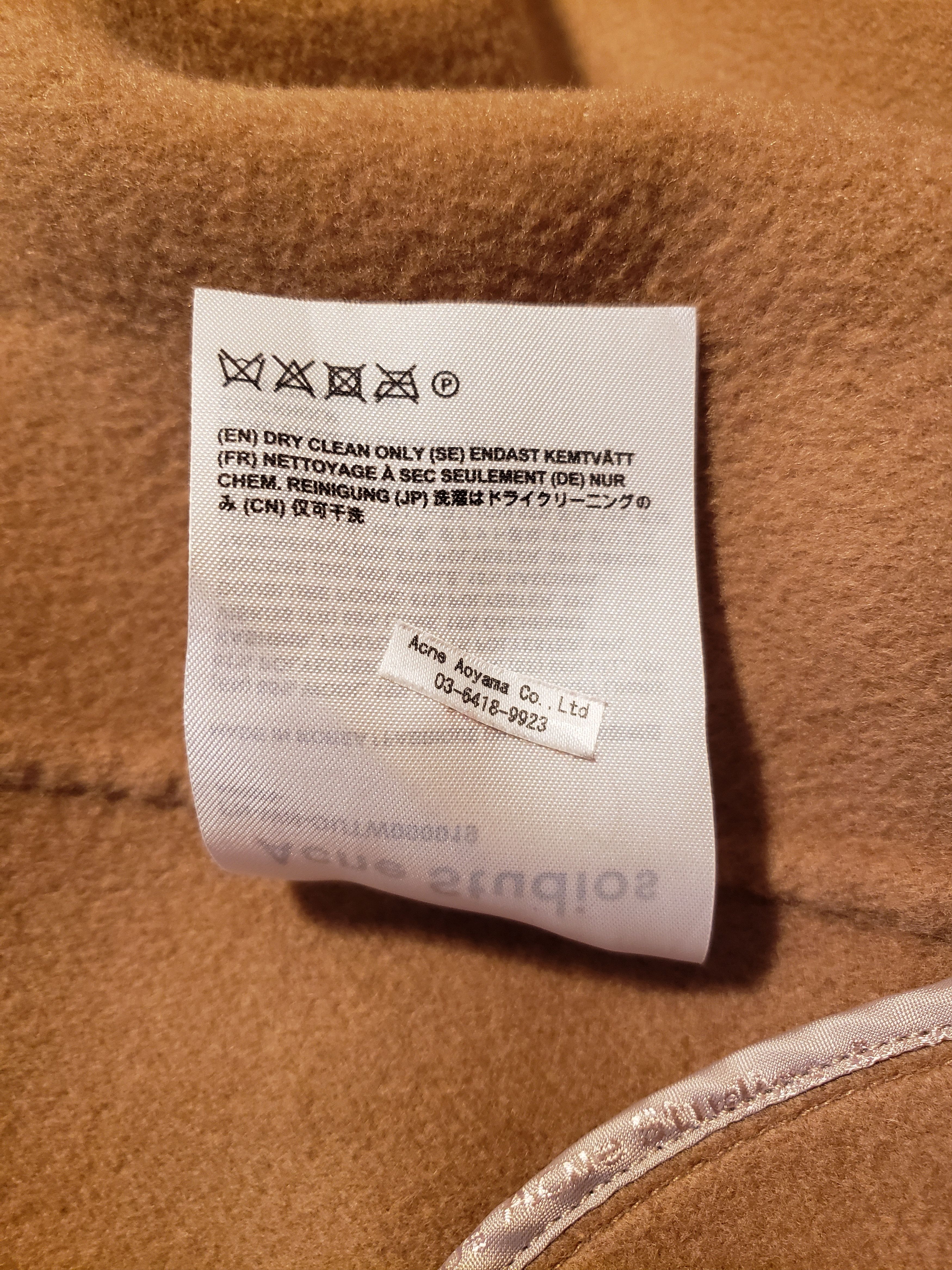 Acne Studios Acne Studios Cashmere Kimono Coat Double Face Size XS / US 0-2 / IT 36-38 - 5 Thumbnail