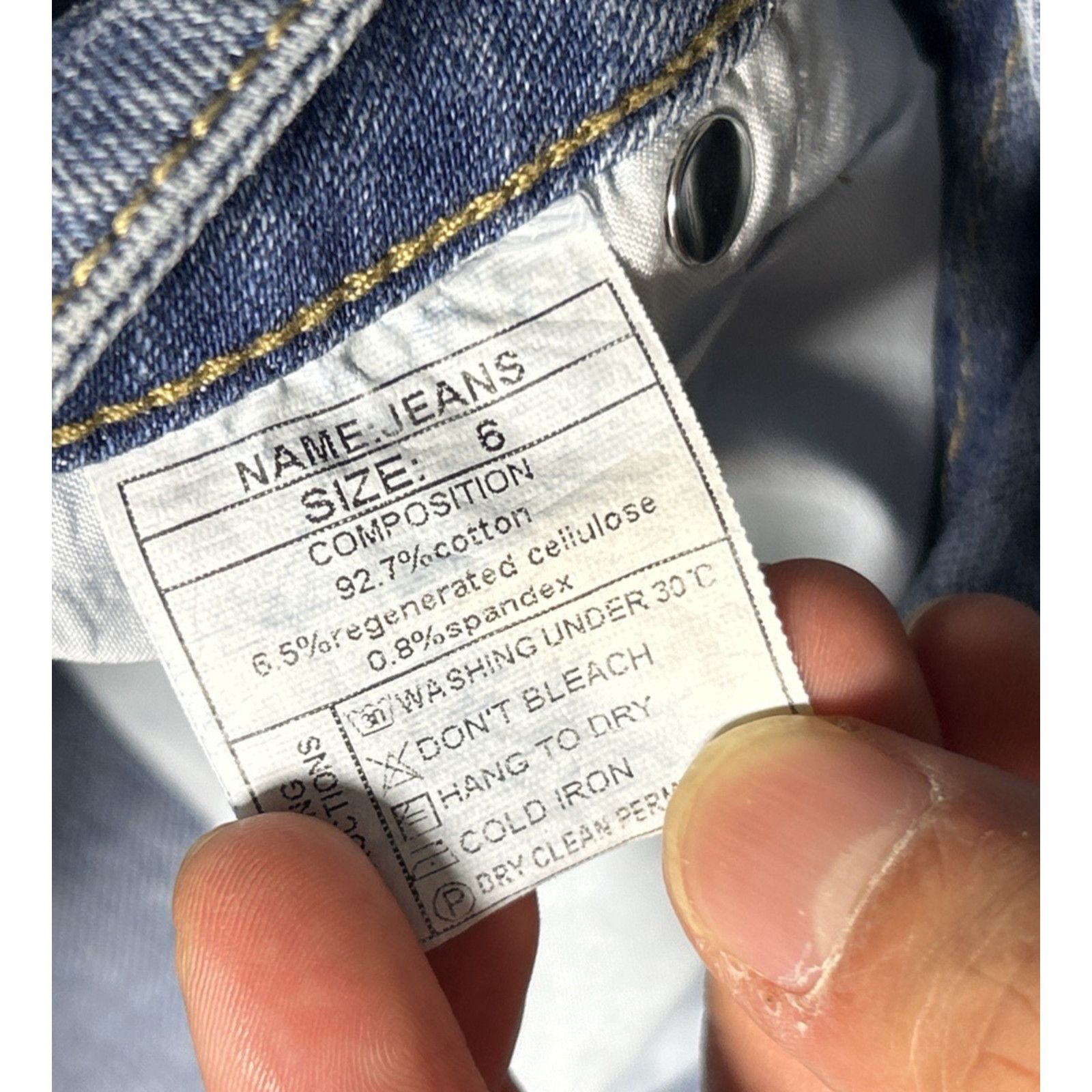 Gloria Vanderbilt Beyond Baggy Cargo Pants Women 6 29x29 Wide Hamilton Stretch Size 28" / US 6 / IT 42 - 3 Thumbnail