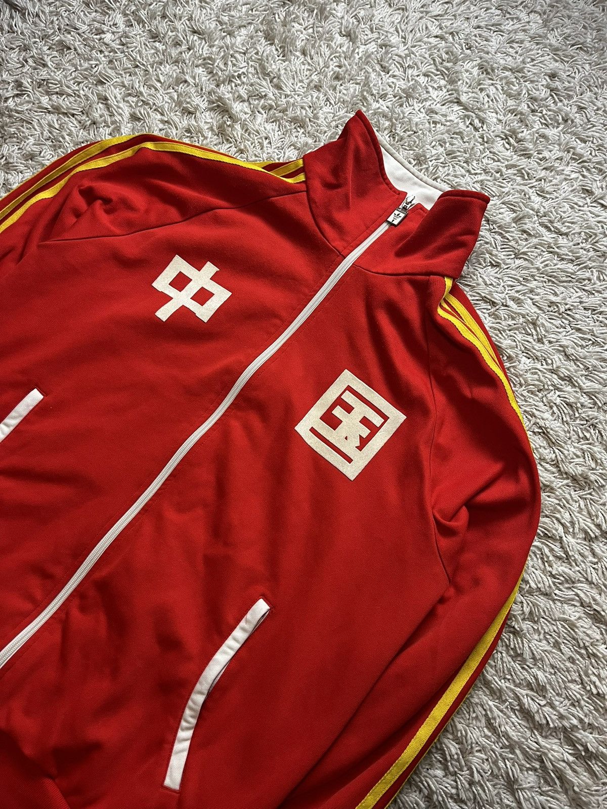 Adidas × Designer × Vintage Vintage Zip Hoodie Adidas China 2008 Olympic Games Size US XL / EU 56 / 4 - 2 Thumbnail