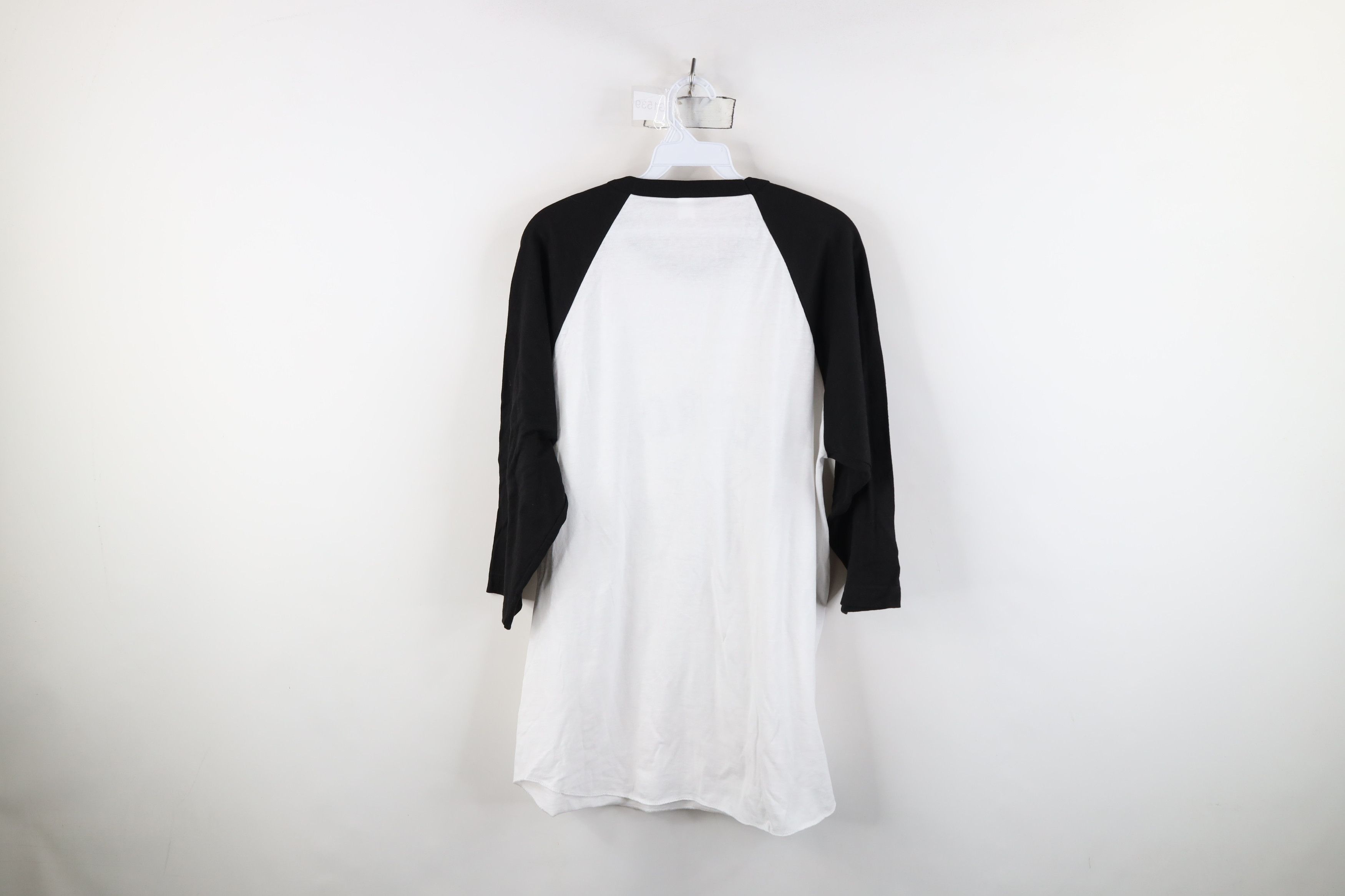 Vintage Retro Spell Tigers Baseball 3/4 Sleeve Raglan T-Shirt Size US M / EU 48-50 / 2 - 9 Thumbnail