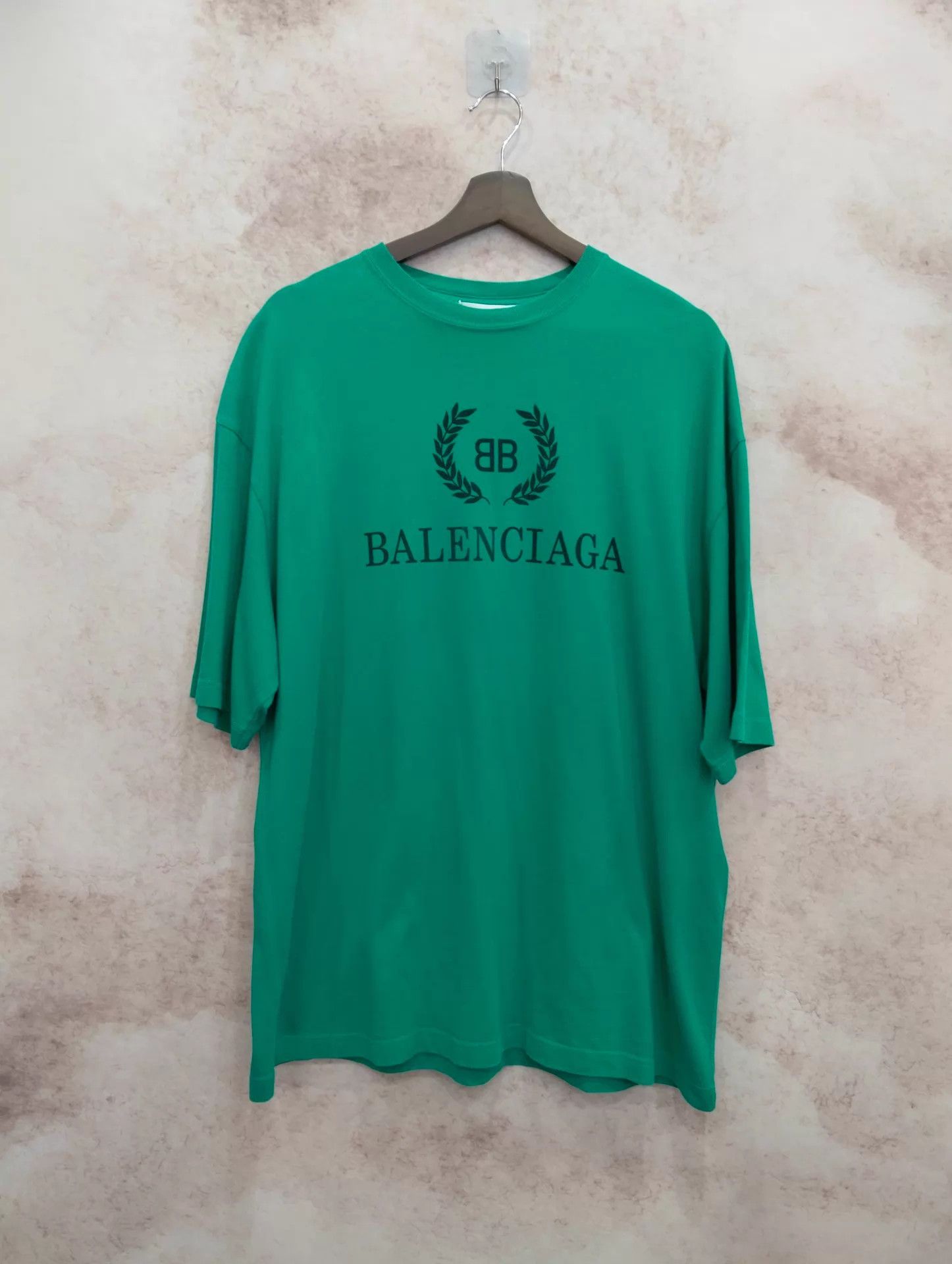 Balenciaga Balenciaga bb logo short sleeve tee S 95 new Size S / US 4 / IT 40 - 1 Thumbnail
