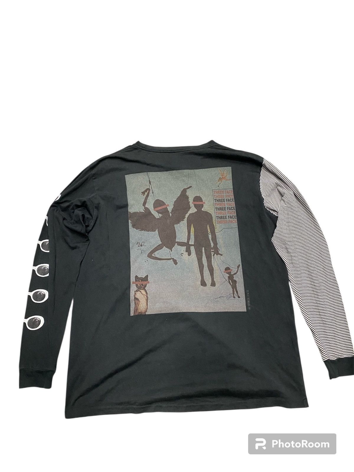 Nirvana Vintage kurt Cobain three face Size US XL / EU 56 / 4 - 2 Thumbnail