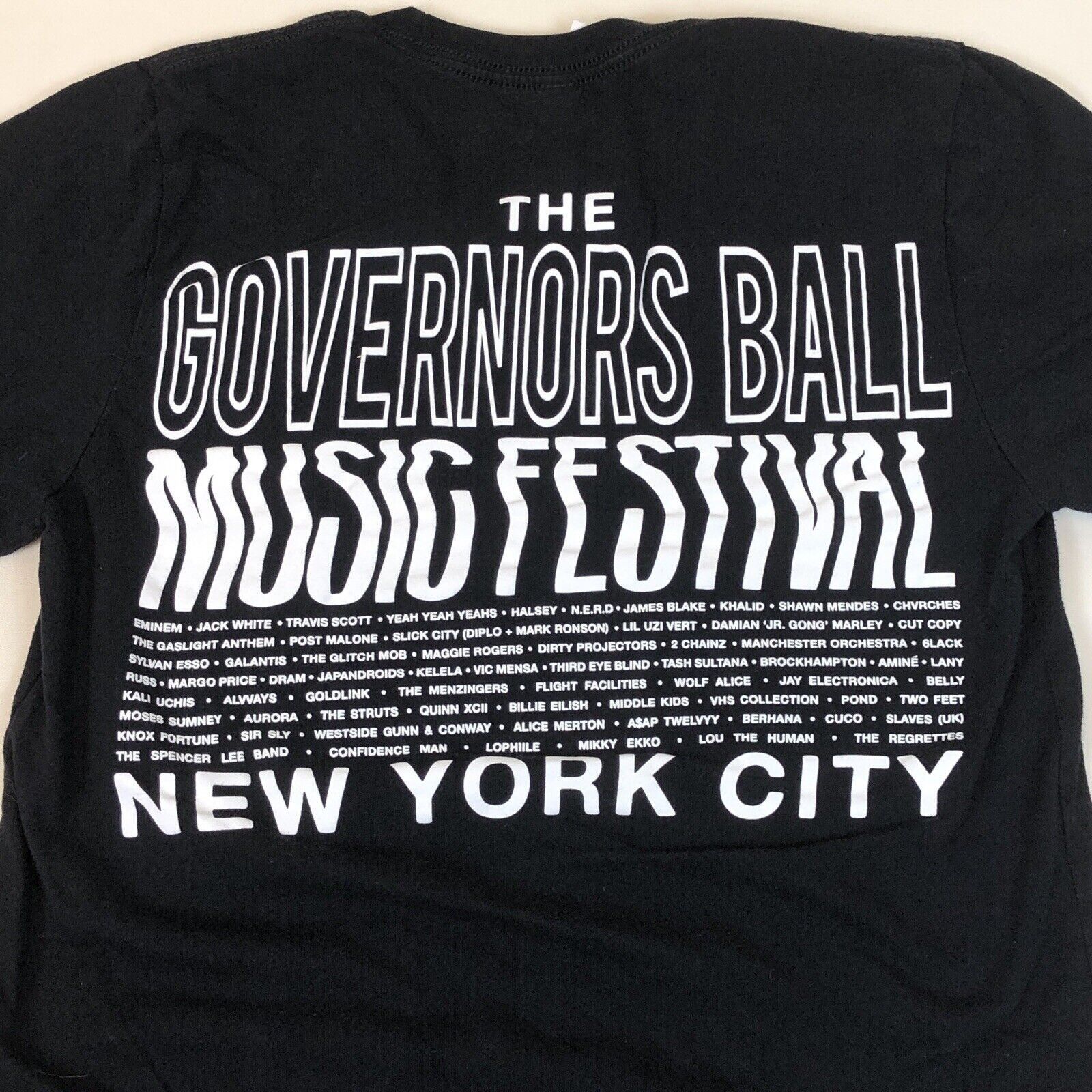 Canvas 2018 Governors Ball Womens Music Festival Black Shirt Size S / US 4 / IT 40 - 5 Thumbnail