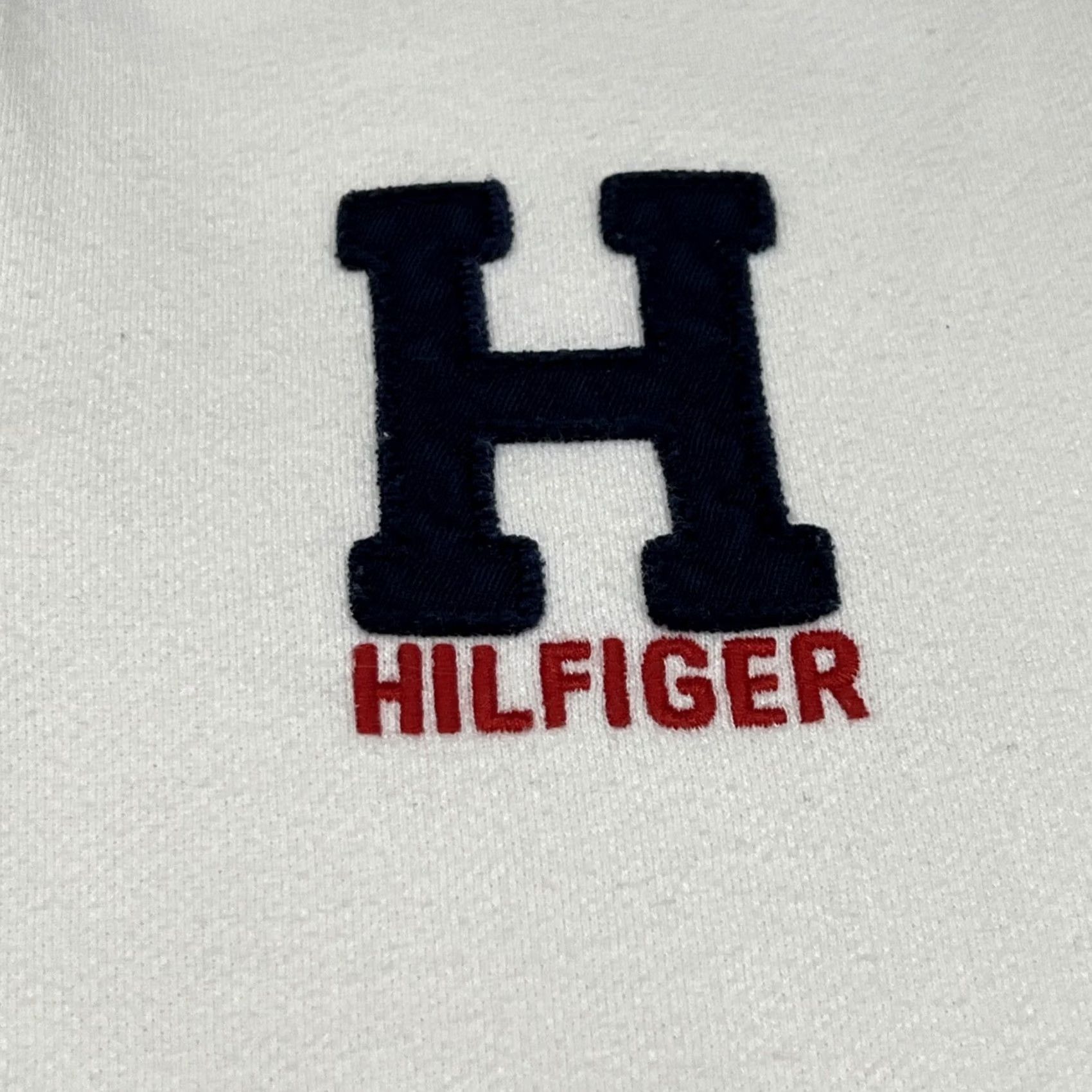 Tommy Hilfiger VINTAGE Tommy Hilfiger Shirt Mens M White Quarter Zip Sweatshirt Men Pullover Preppy Y2K Size US M / EU 48-50 / 2 - 3 Thumbnail