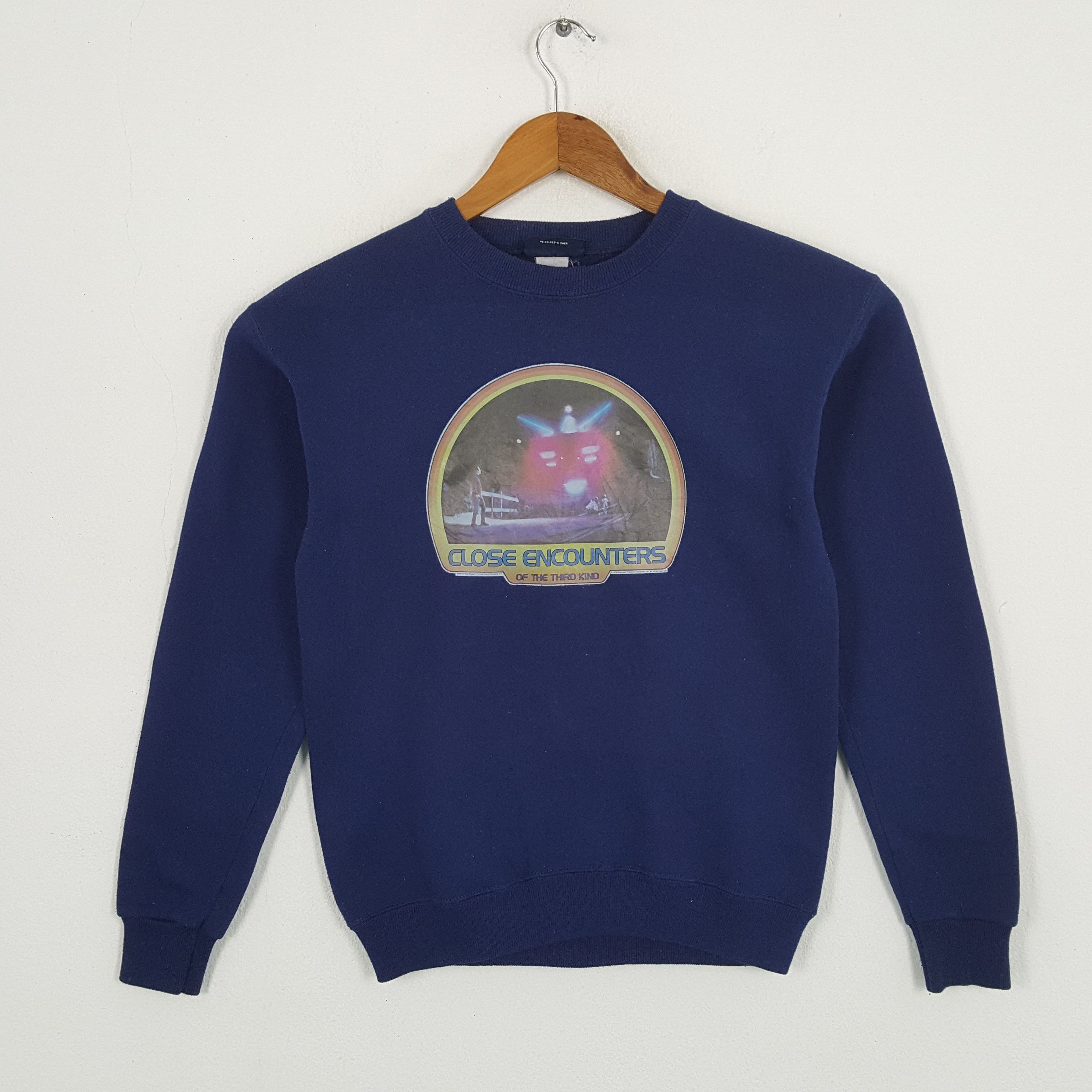 Vintage Vintage 70s CLOSE ENCOUNTER of the Third Kind Sweatshirt Size US S / EU 44-46 / 1 - 1 Thumbnail