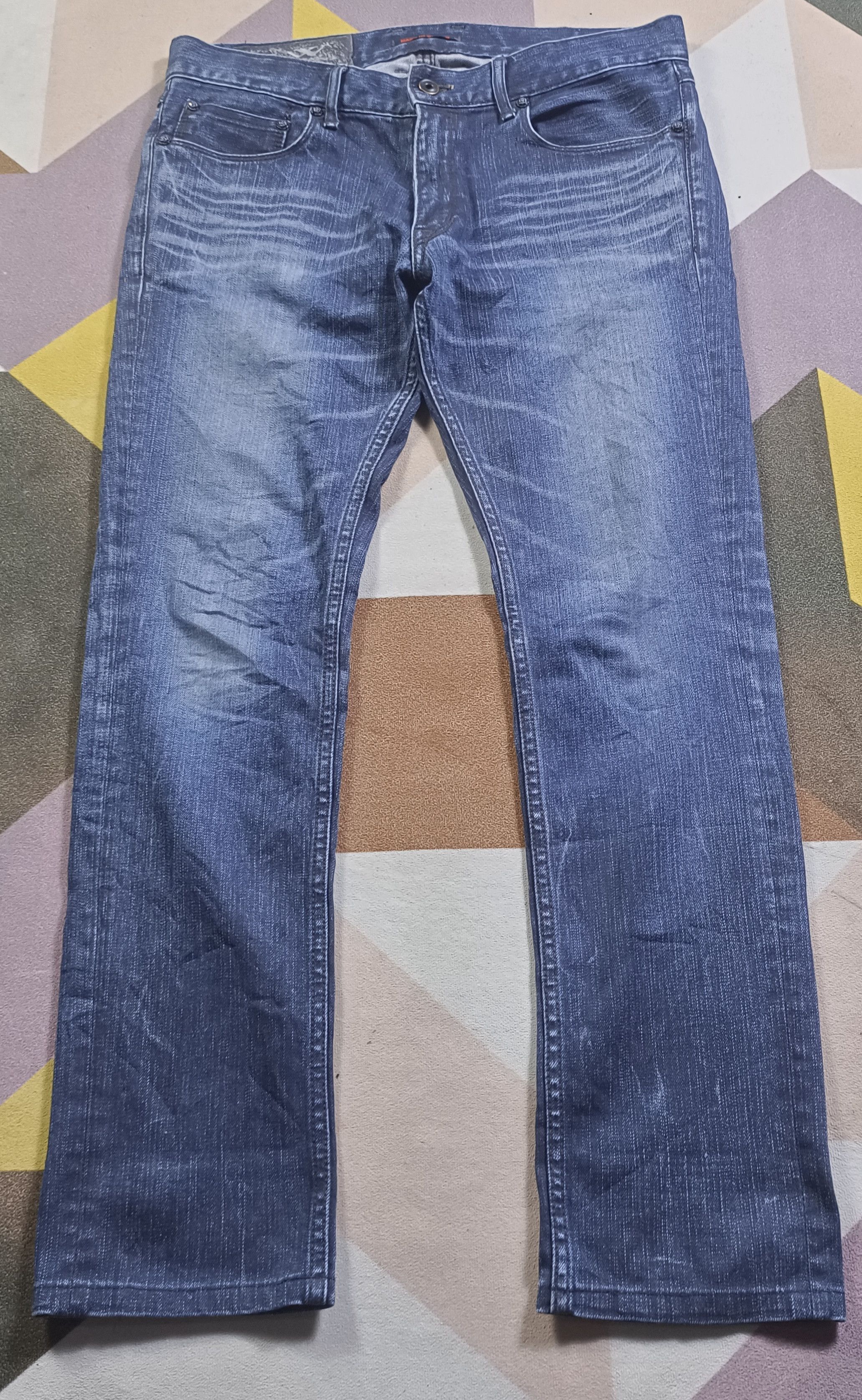 Vintage🔥Blue Way JAPAN Distressed Jeans