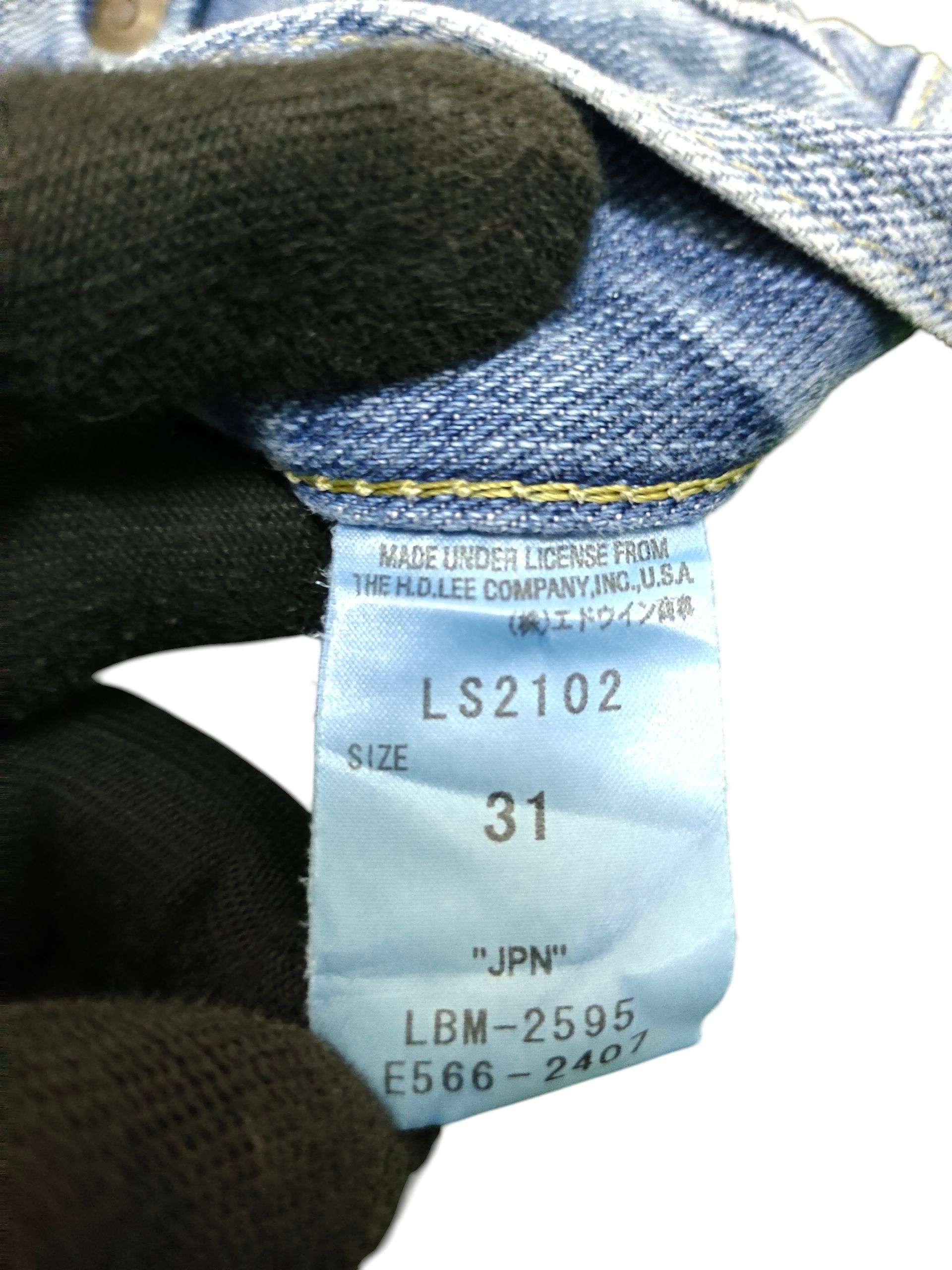 Comme des Garcons × Undercover Vintage Lee Rider Distress Faded Denim Jeans Grunge Size US 31 - 12 Thumbnail