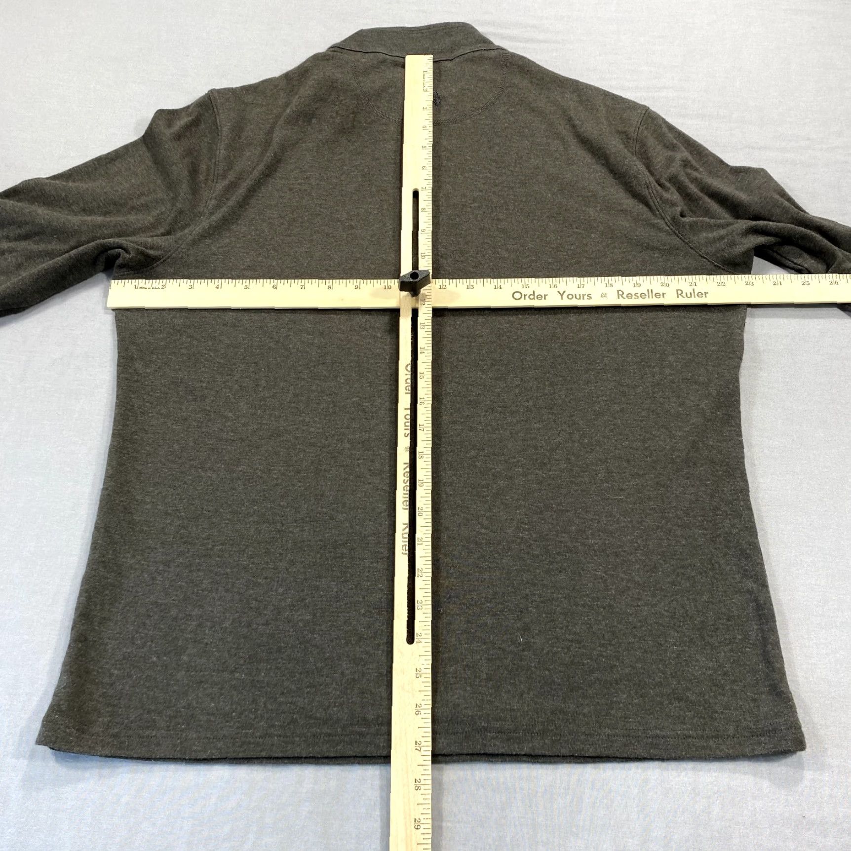 J Brand Normal Brand Sweater Mens Large Brown 1/4 Zip Sweatshirt Stretch Pullover Size US L / EU 52-54 / 3 - 5 Thumbnail