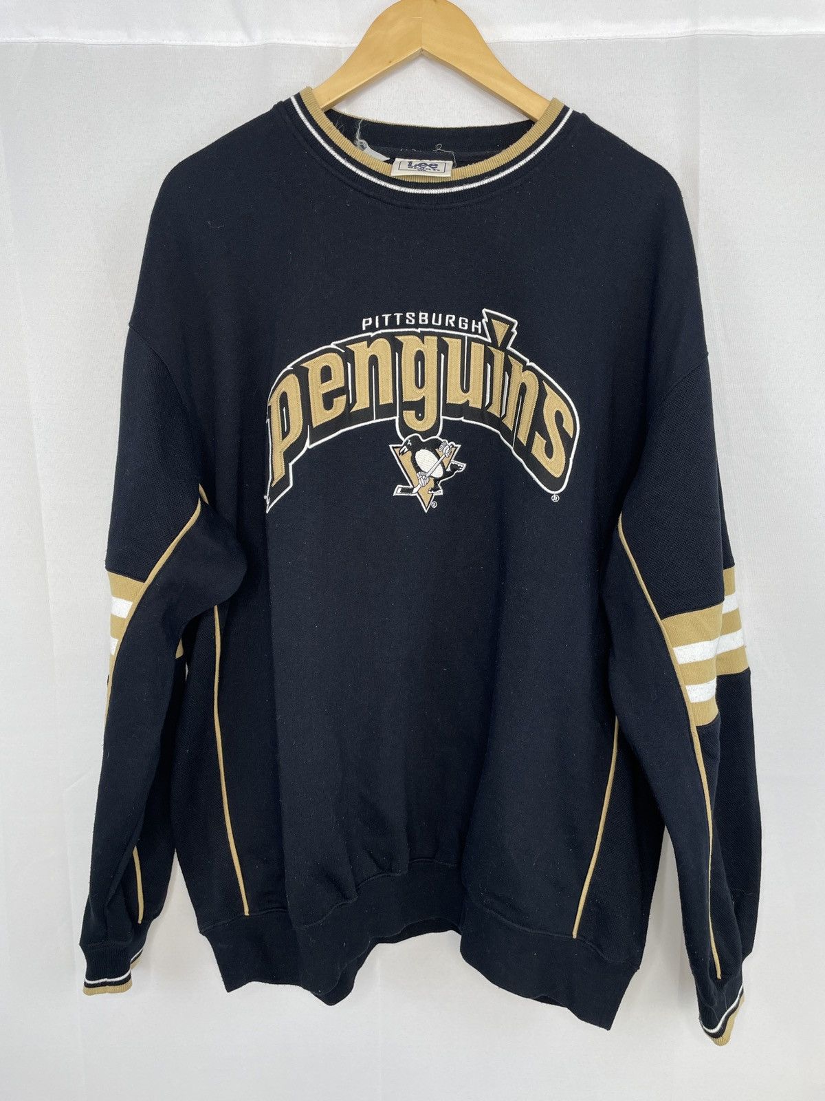 Lee Pittsburgh Penguins Crewneck Size US XL / EU 56 / 4 - 1 Thumbnail
