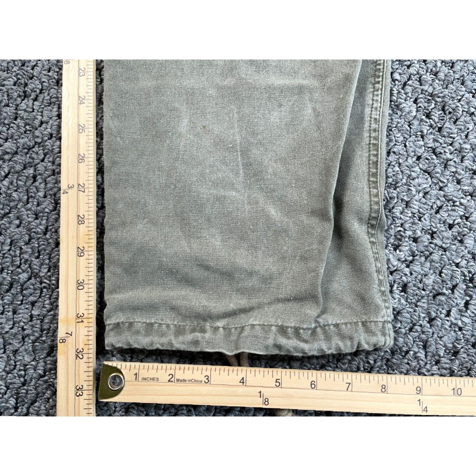 Vintage VINTAGE VTG 90s Convertible Cargo Pants Shorts Men 36 x 32 Green Cargo Pocket Hipster Retro 90s Mens Size US 36 / EU 52 - 6 Thumbnail