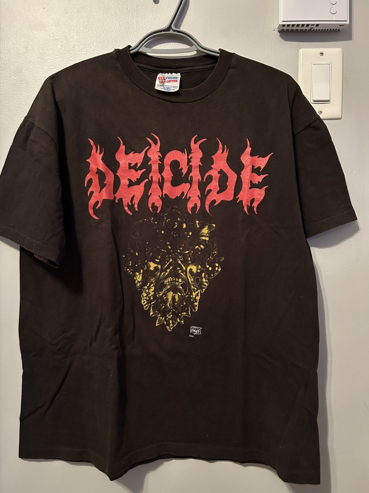 1995 Vintage Decide Behind The Light Metal Band Tee