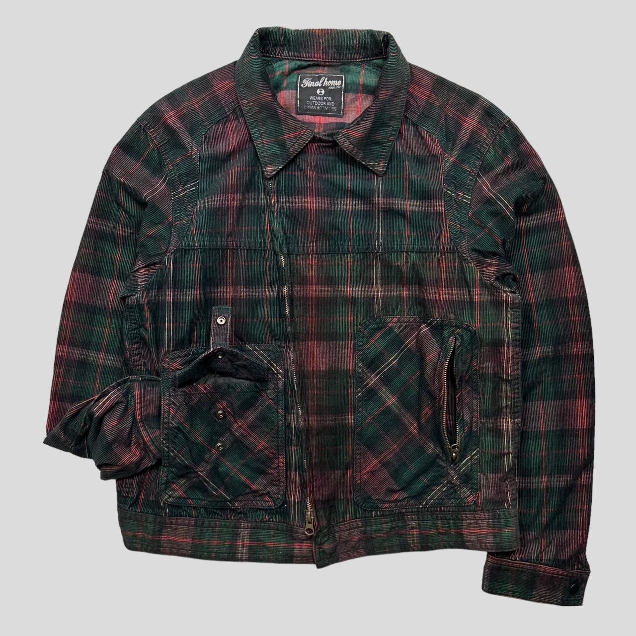 Final Home Final Home Corduroy Plaid Cropped Jacket - M (S) Size US S / EU 44-46 / 1 - 2 Thumbnail