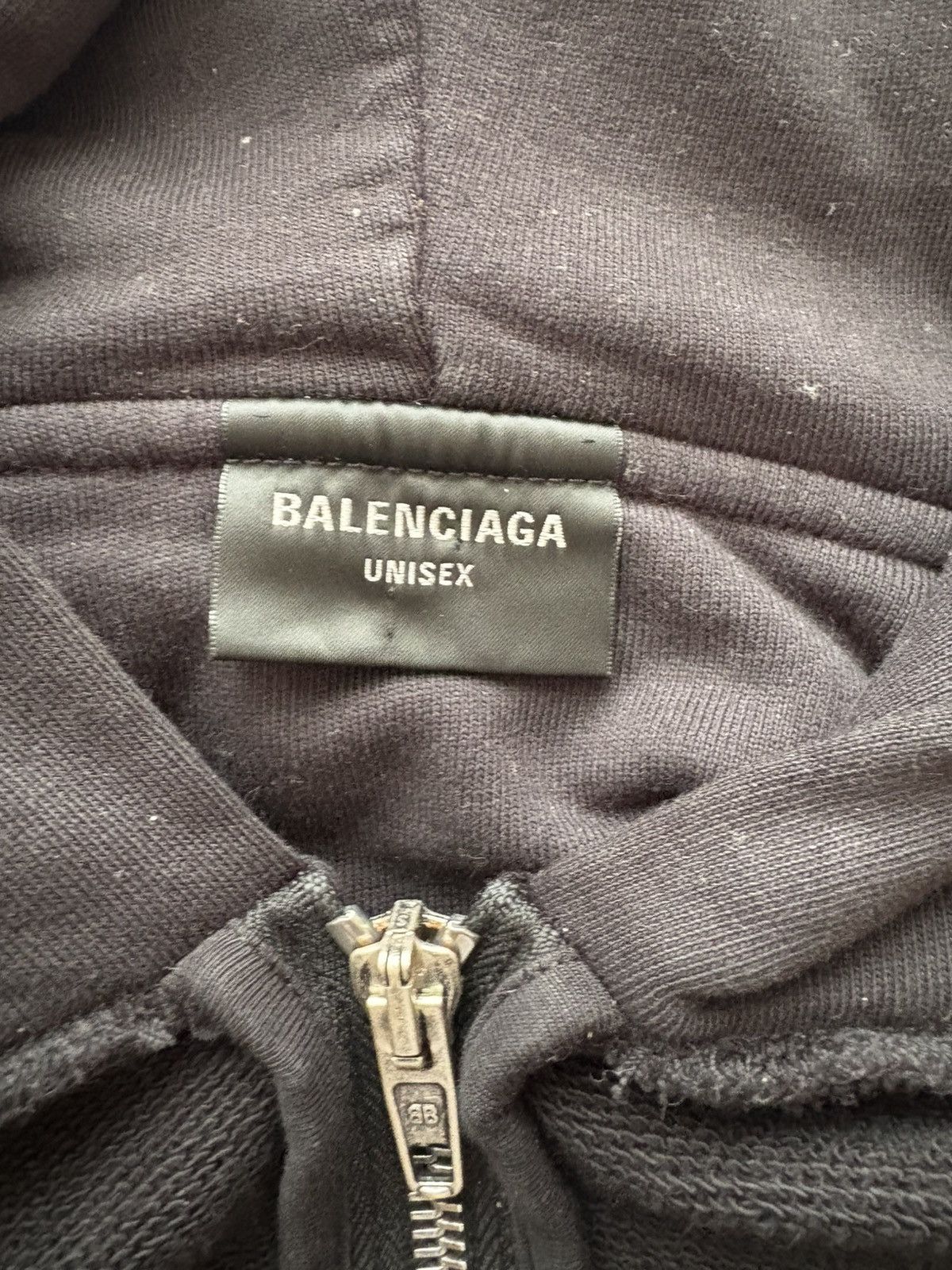 Balenciaga Balenciaga Inside Out Double Zip Up Hoodie Size US M / EU 48-50 / 2 - 5 Thumbnail