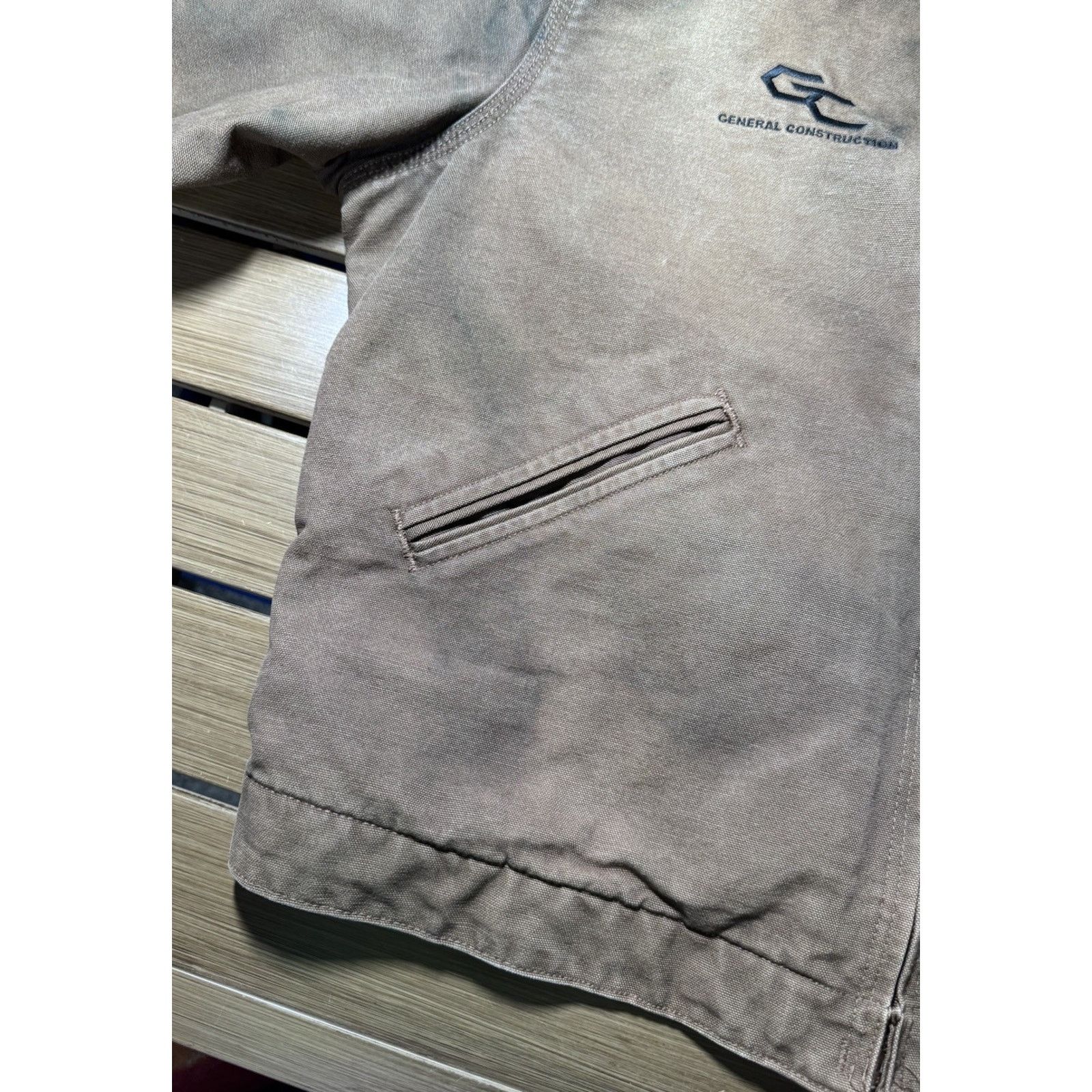 Carhartt Vintage Carhartt Detroit Jacket Mens Large Blanket Workwear Size US L / EU 52-54 / 3 - 12 Thumbnail