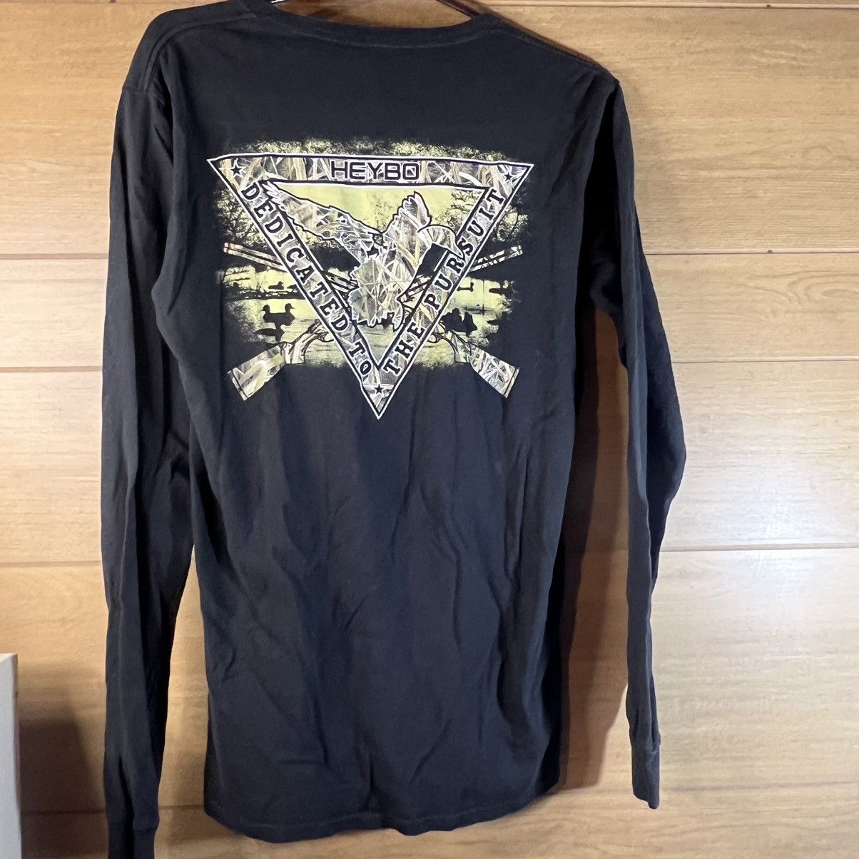 Other Heybo Black Long Sleeve Men's Small Tee Size US S / EU 44-46 / 1 - 2 Thumbnail