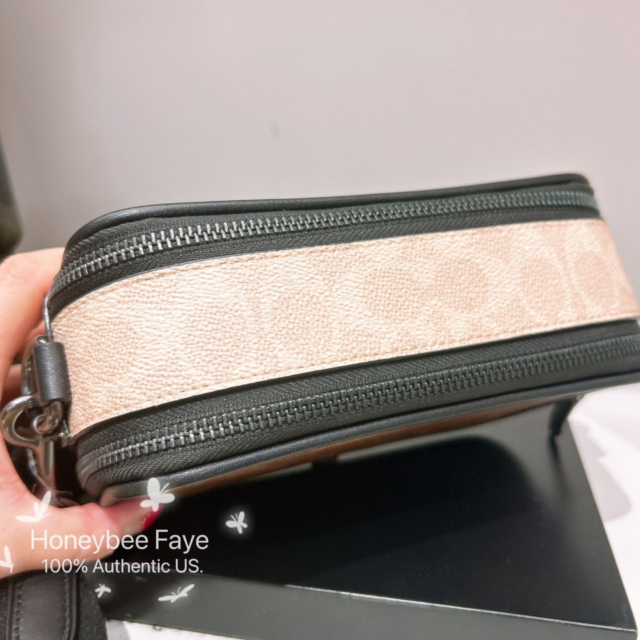 Coach Wyatt Crossbody Bag In Blocked Signature Canvas CAB80 Size ONE SIZE - 4 Thumbnail