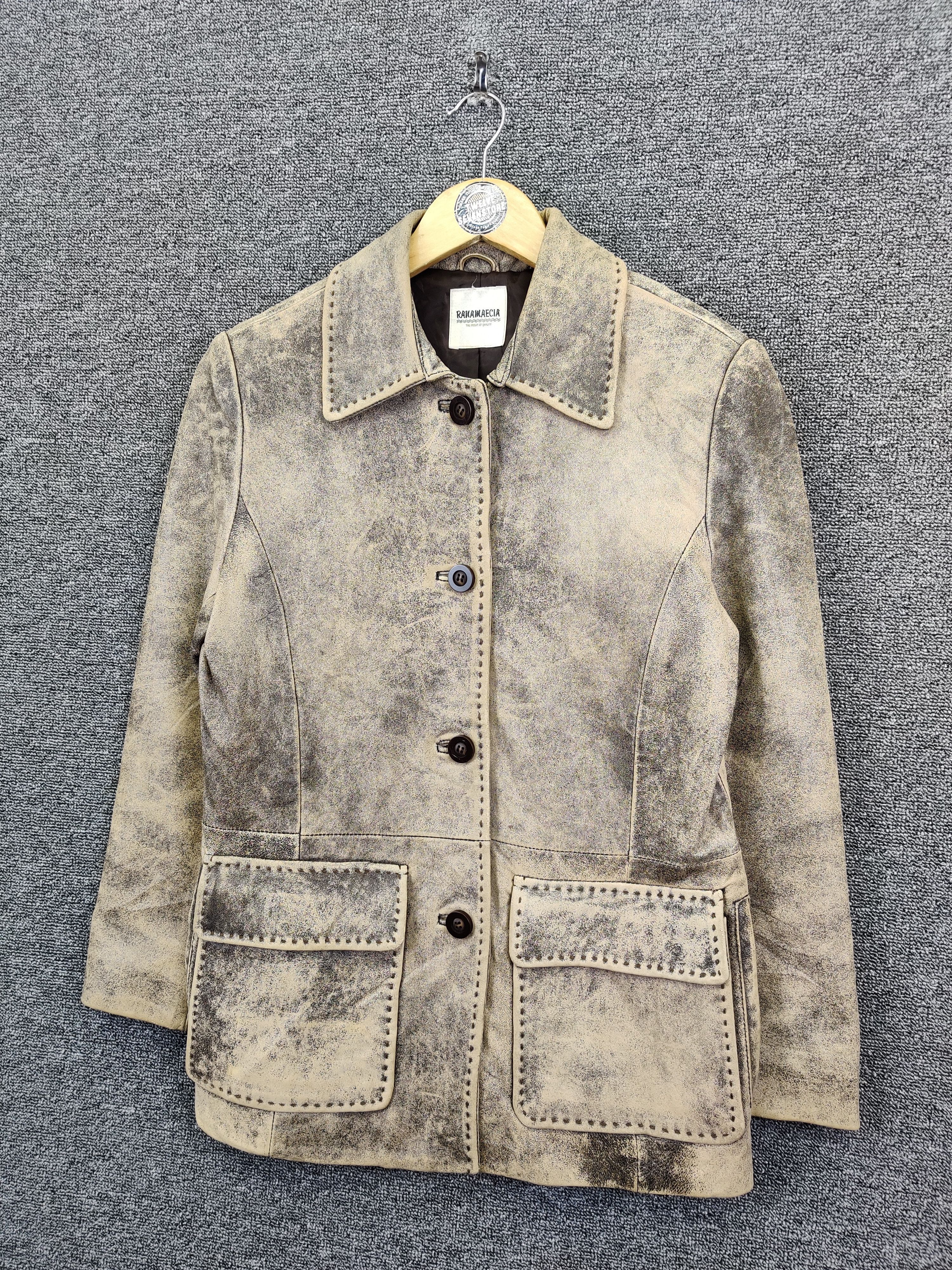 Japanese Brand Vintage Ranamecia Cream Coat Jacket Size US S / EU 44-46 / 1 - 2 Thumbnail