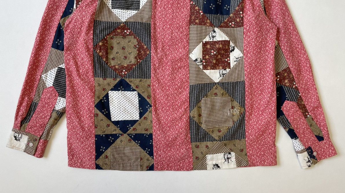 Bode Patch Work Quilt Patterned Boxy Shirt Size US L / EU 52-54 / 3 - 17 Thumbnail