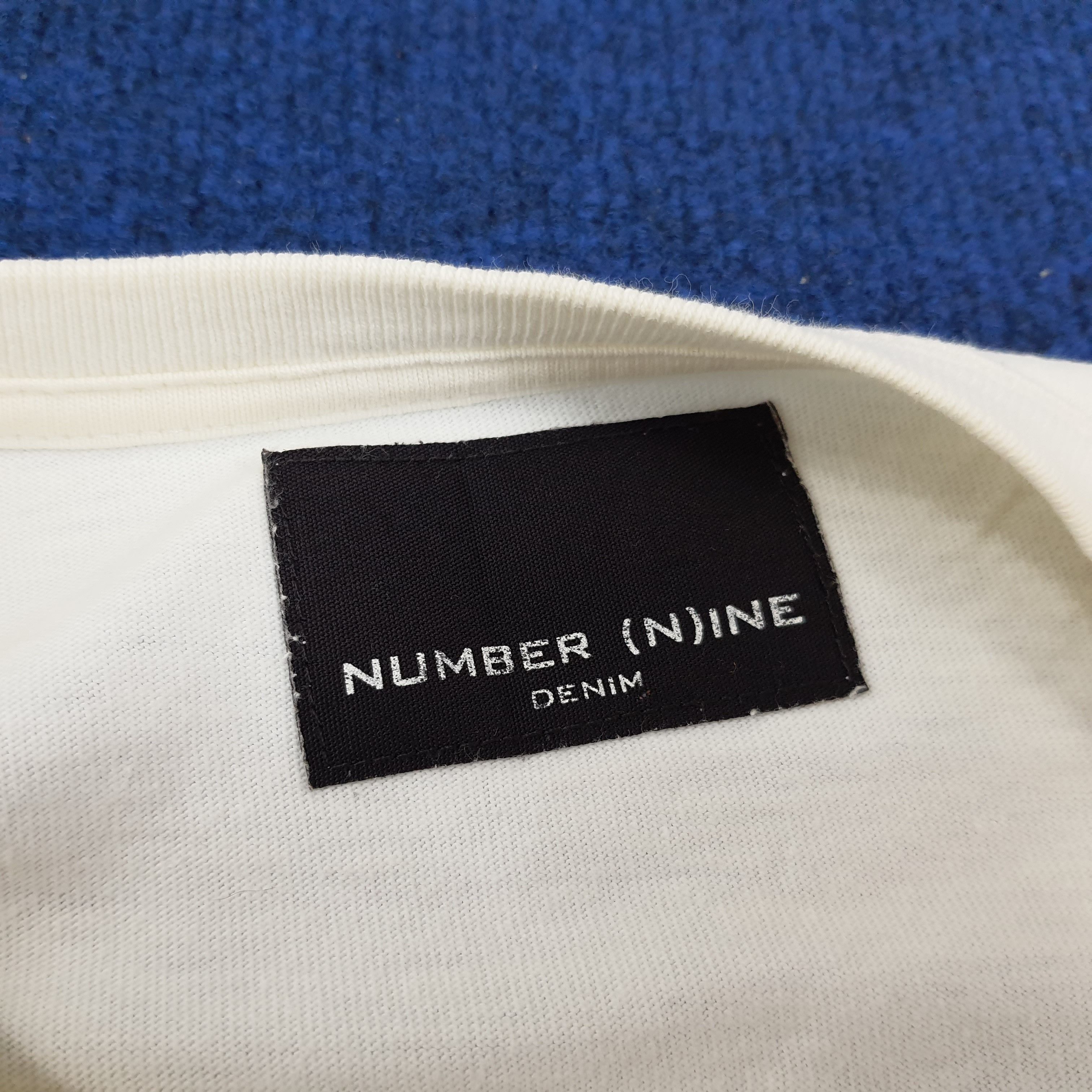 Japanese Brand × Number (N)ine × Vintage Vintage Number Nine Denim Japanese Brand Boxy Tshirt Size US L / EU 52-54 / 3 - 6 Thumbnail