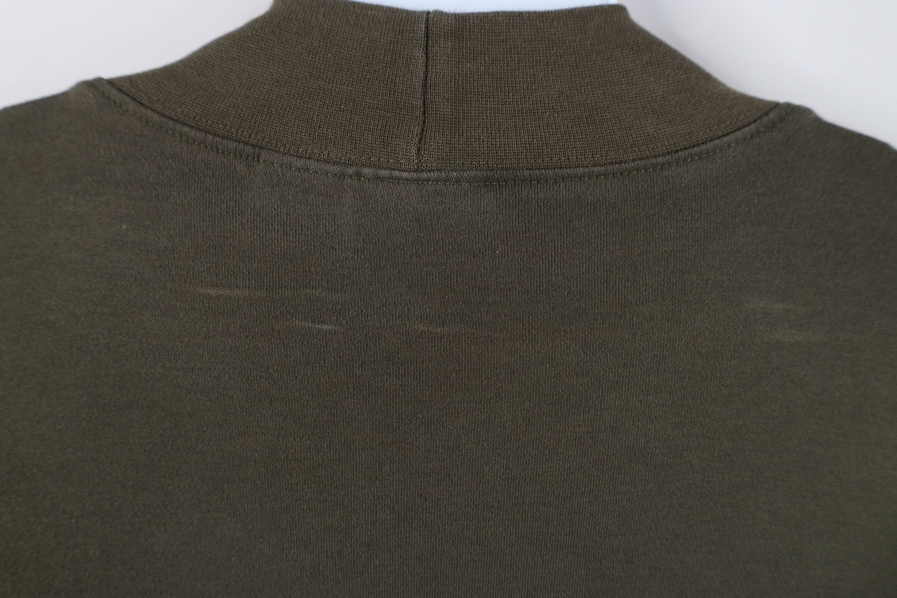 Woolrich Woolen Mills Vintage 90s Woolrich Mock Neck Long Sleeve T-Shirt Green USA Size US L / EU 52-54 / 3 - 10 Thumbnail
