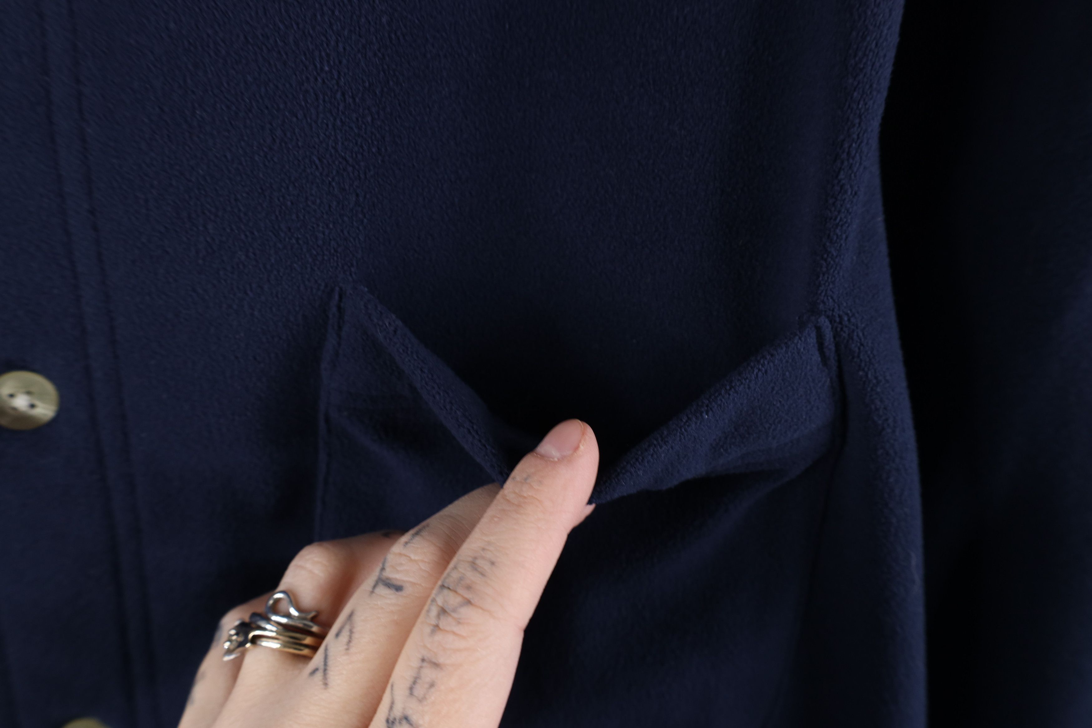 Vintage Vintage 90s Streetwear Baggy Fleece Collared Button Shirt Size US L / EU 52-54 / 3 - 5 Thumbnail