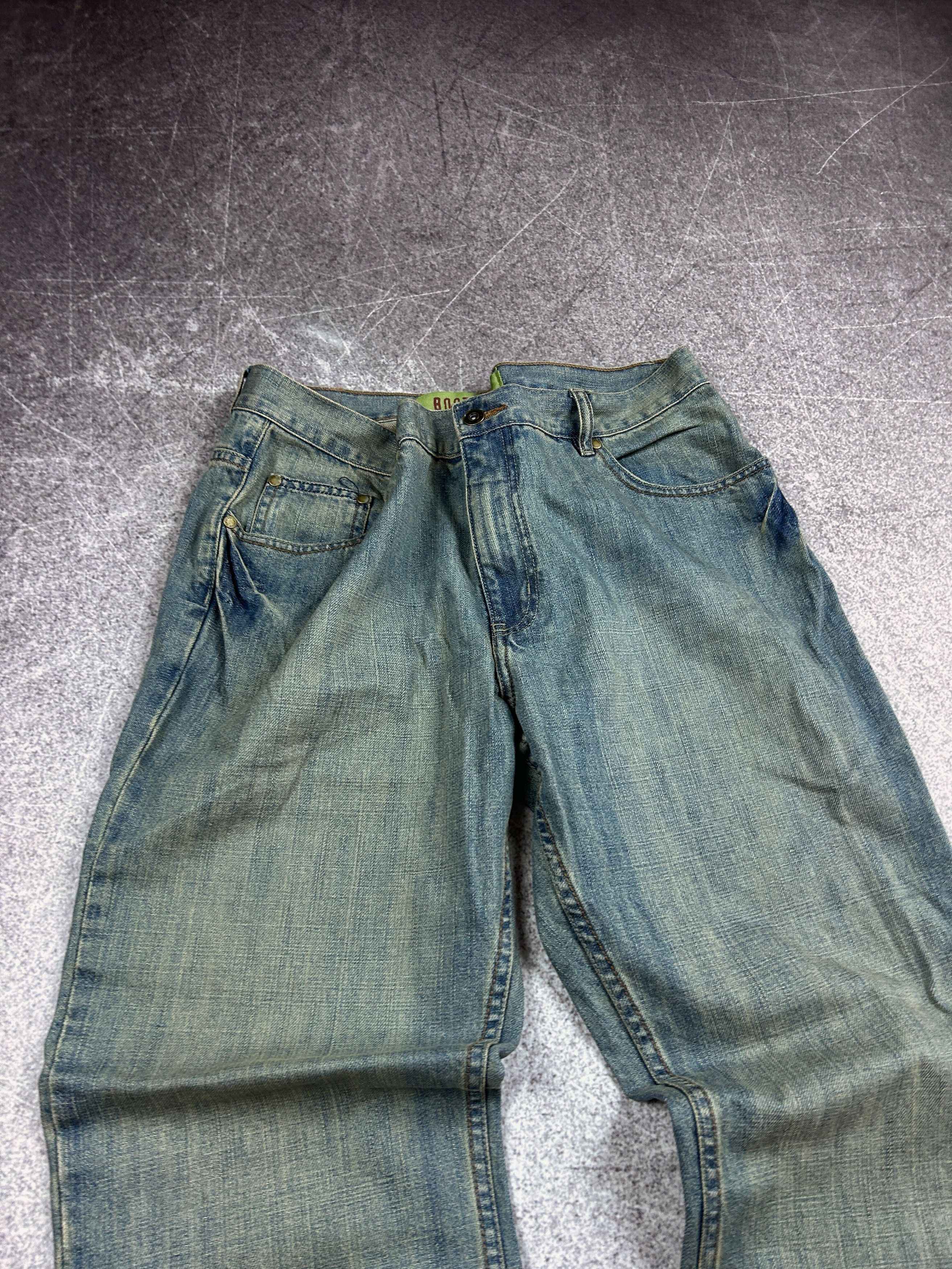 Designer Vintage Rick Owens Junya Watanabe Style Baggy Washed Jeans Size US 32 / EU 48 - 4 Thumbnail