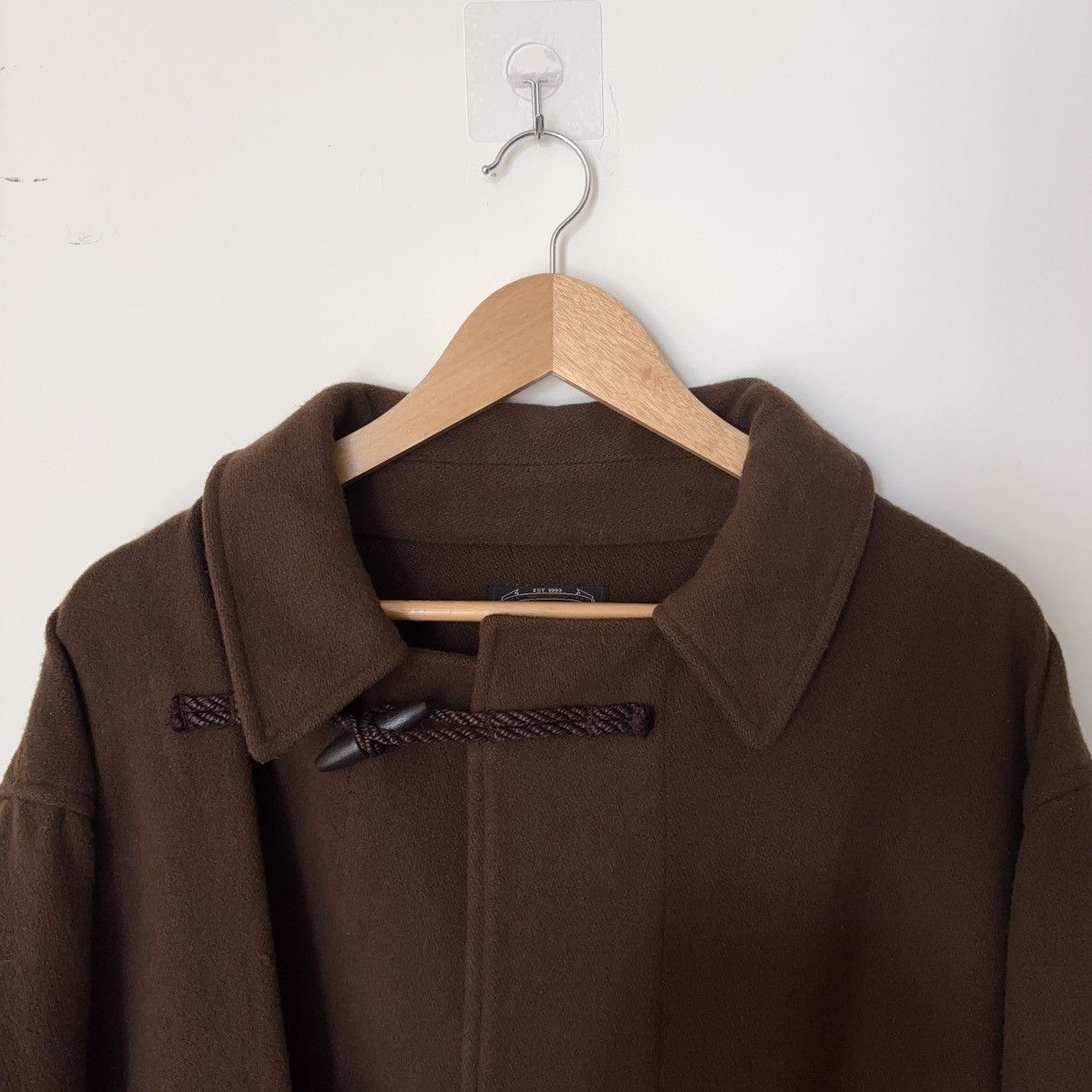 RRL Ralph Lauren RRL Double RL Wool Duffel Coat Toggle Clasp Chocolate Brown Size US XL / EU 56 / 4 - 5 Thumbnail
