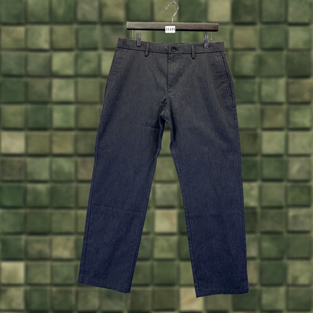 old navy grey dress pants Old Navy Men's Slim-Fit Twill Dress Pants - Gray