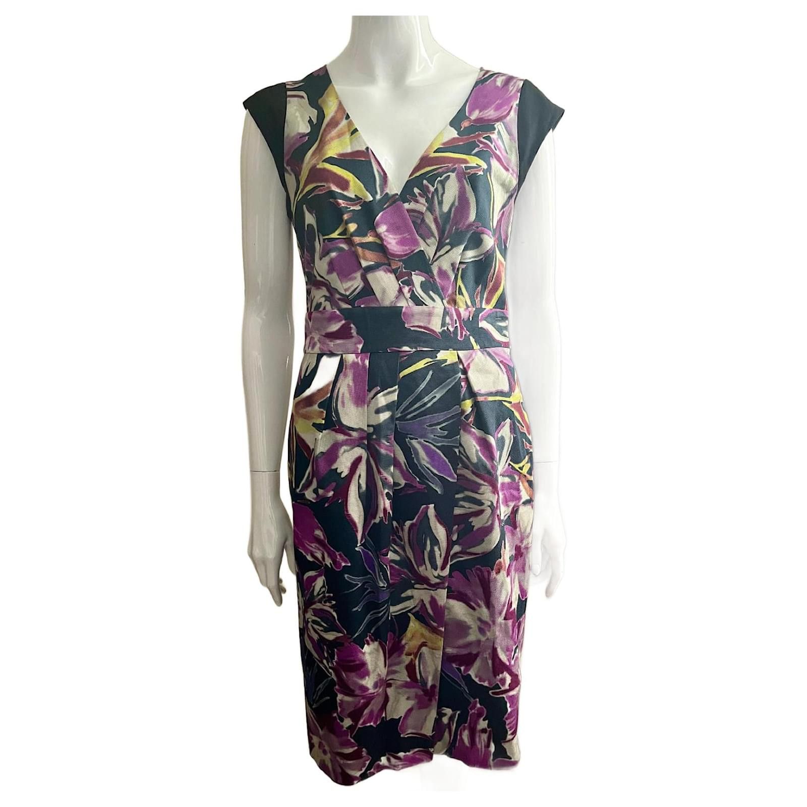 Etro Abstract floral patterned dress Size M / US 6-8 / IT 42-44 - 1 Thumbnail