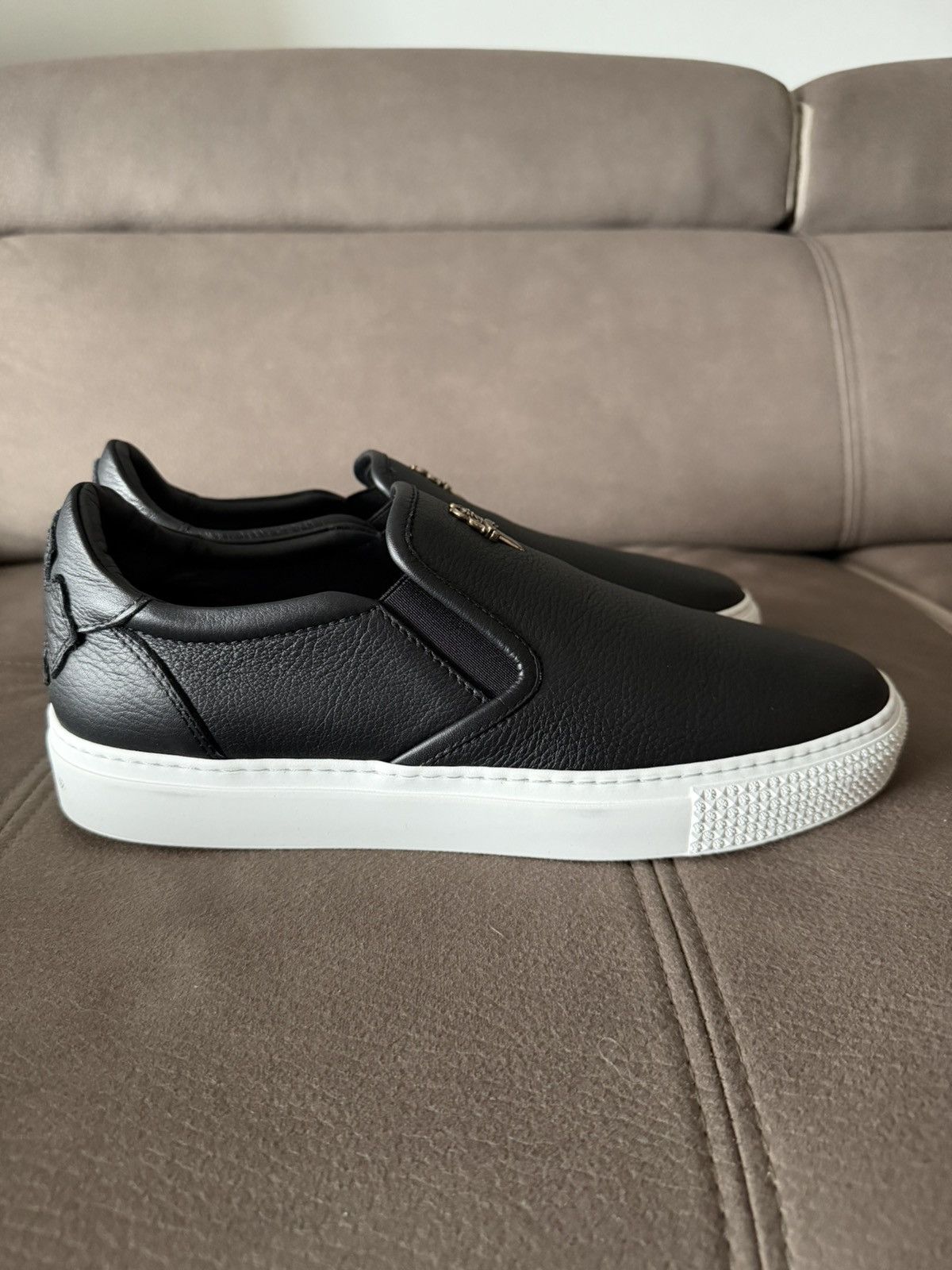 Chrome Hearts Chrome Hearts Leather Slip On Size US 8 / EU 41 - 4 Thumbnail