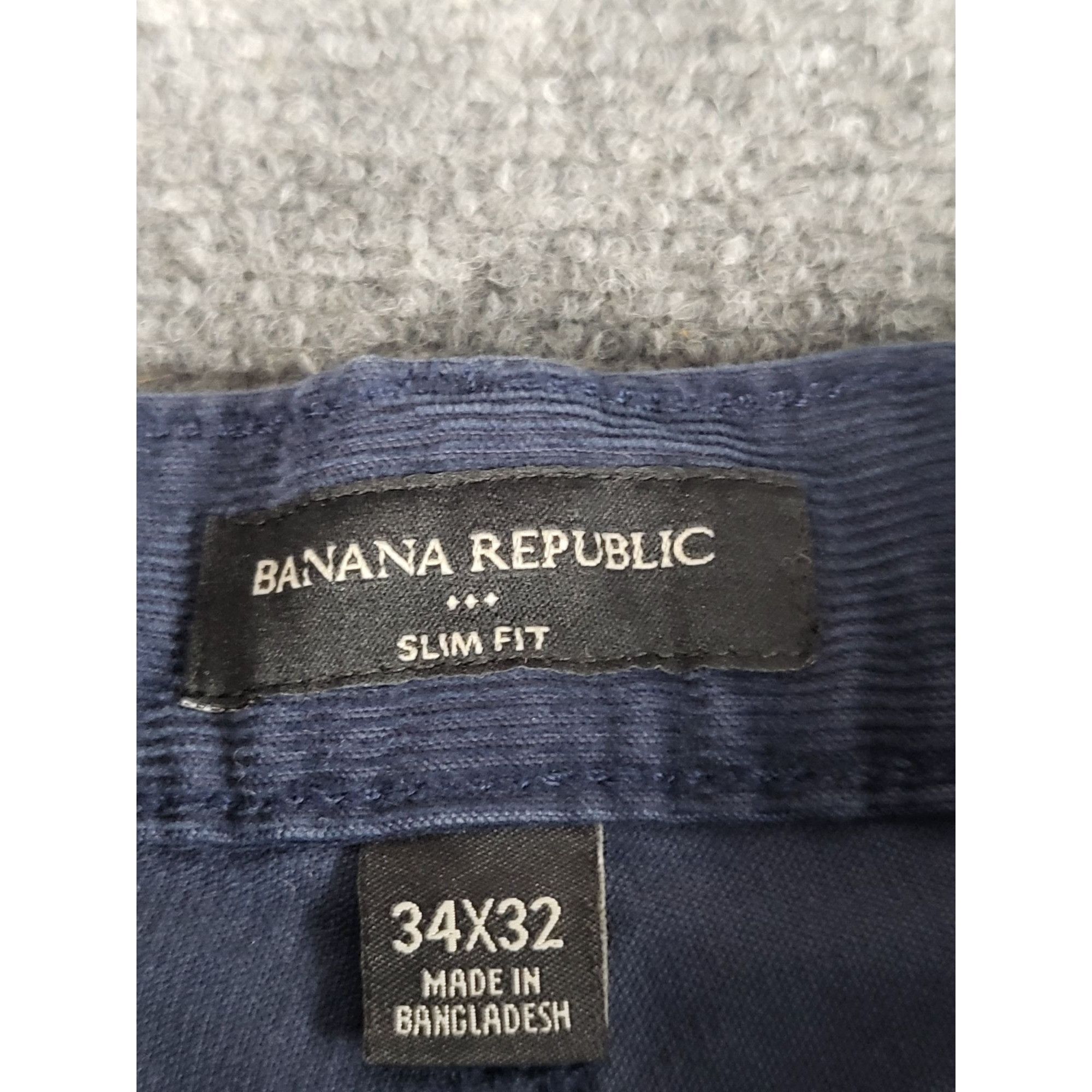 Banana Republic Banana Republic Slim Fit Corduroy Pants Men Sz 34X32 Preppy Size US 34 / EU 50 - 3 Thumbnail