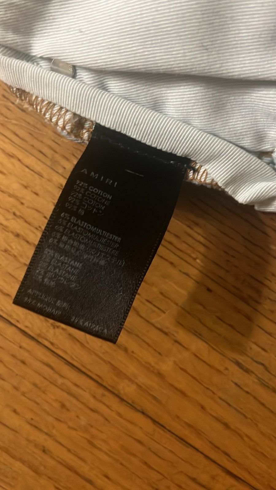Amiri Amiri mx1 fur patch Size US 32 / EU 48 - 6 Thumbnail