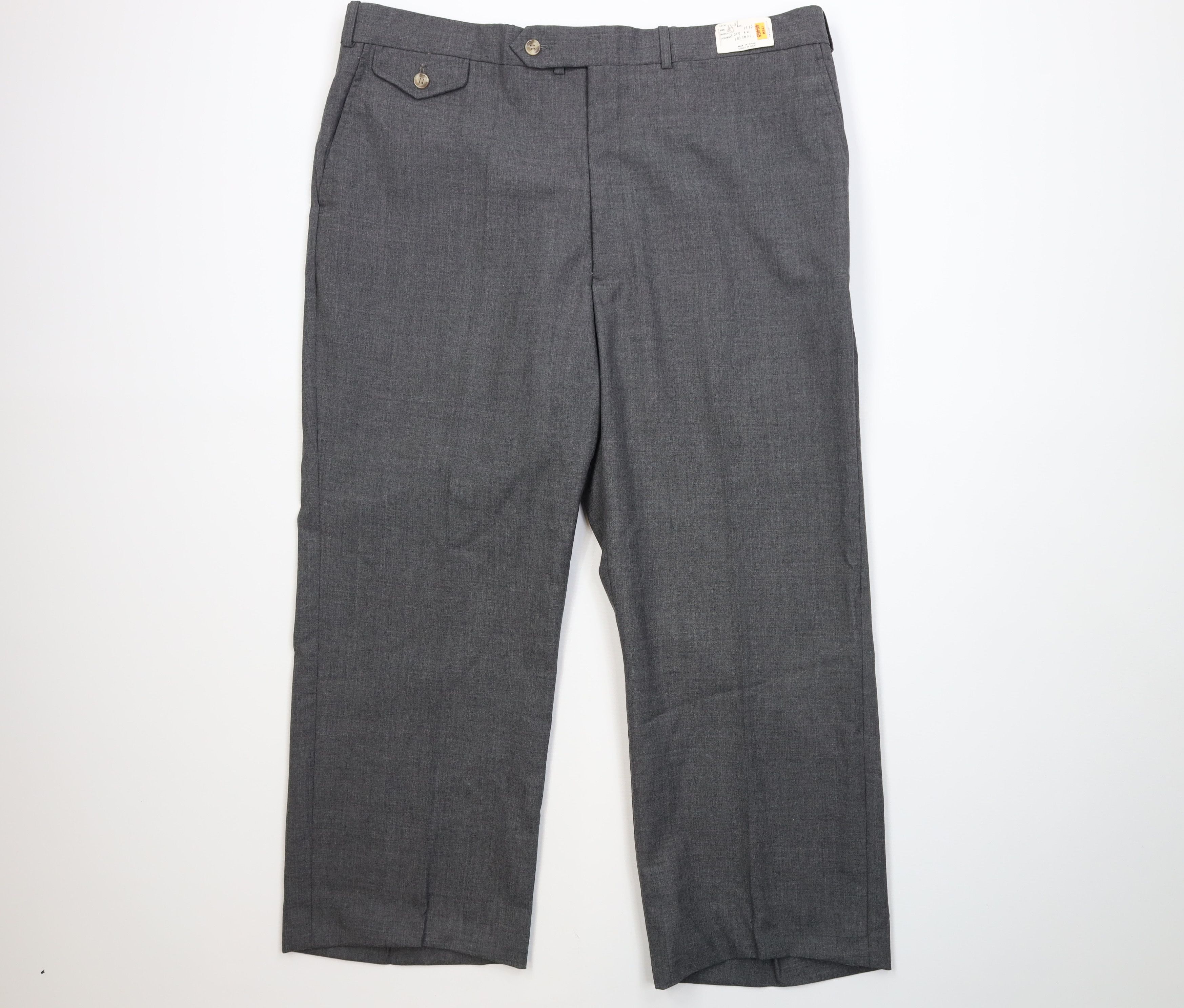 Vintage Deadstock Vintage 80s 90s Streetwear Wide Leg Chino Pants Size US 40 / EU 56 - 1 Thumbnail